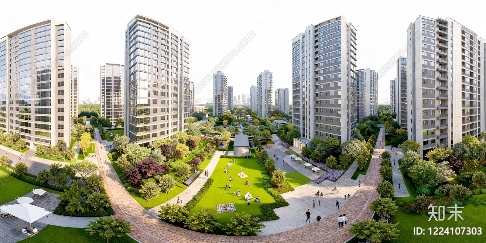 现代户外HDR贴图下载【ID:1224107303】
