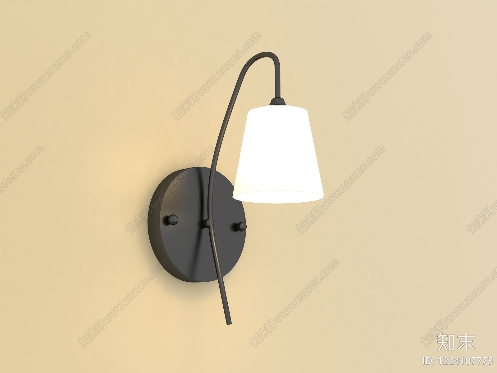 现代简约灯具组合3D模型下载【ID:1224107773】