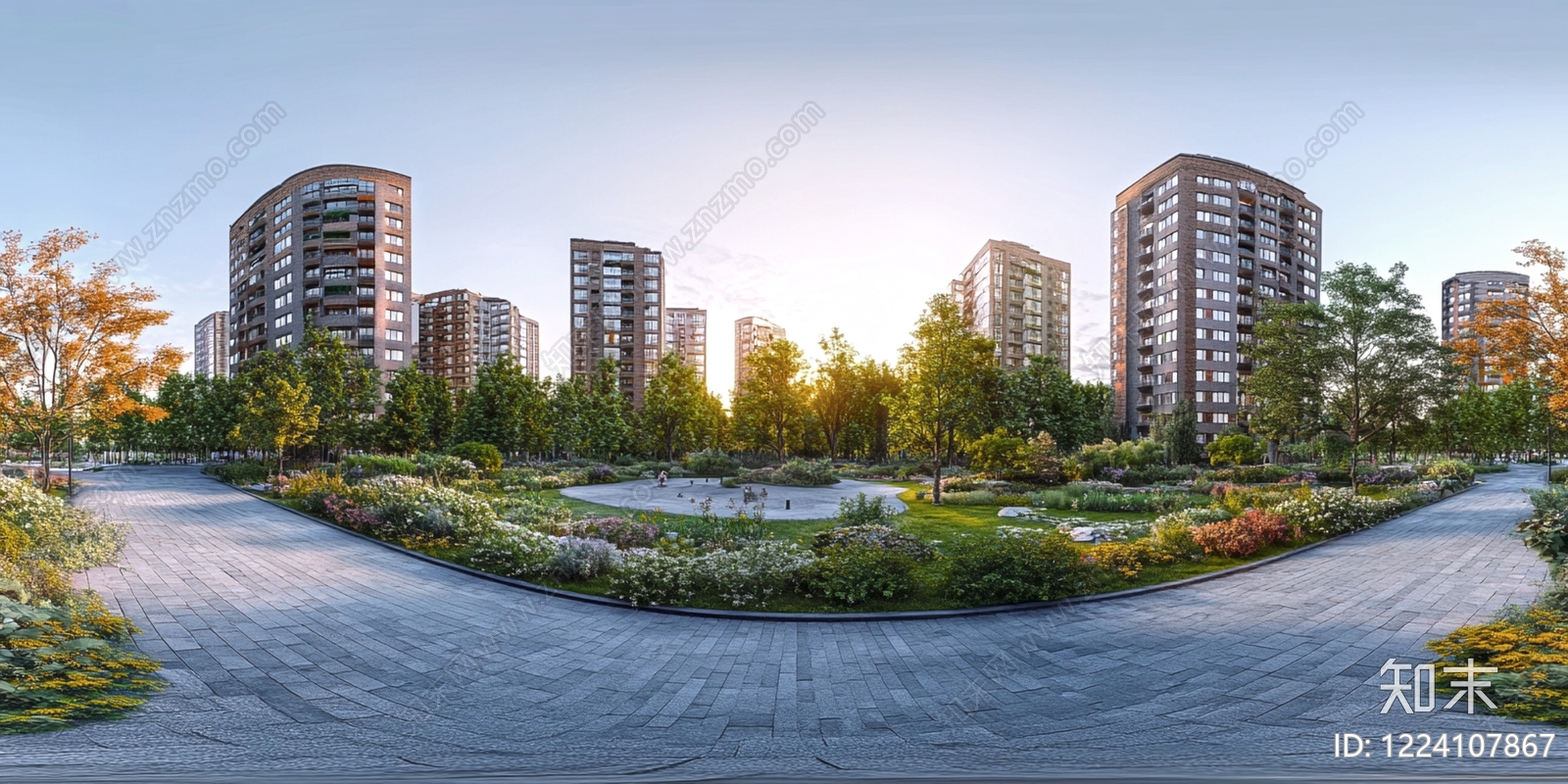 现代户外HDR贴图下载【ID:1224107867】