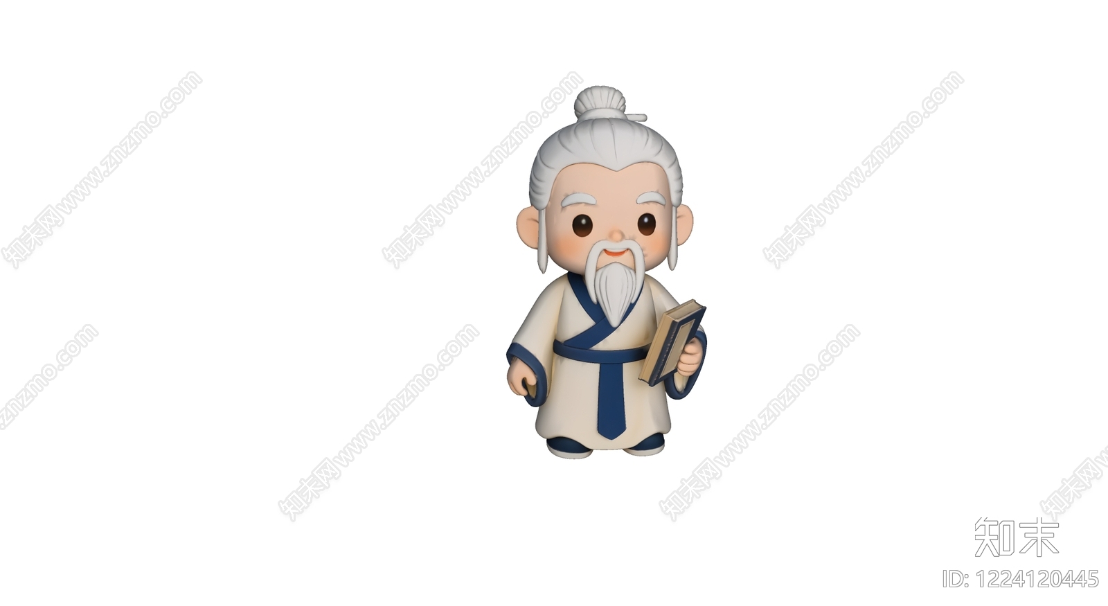 中式雕塑摆件SU模型下载【ID:1224120445】
