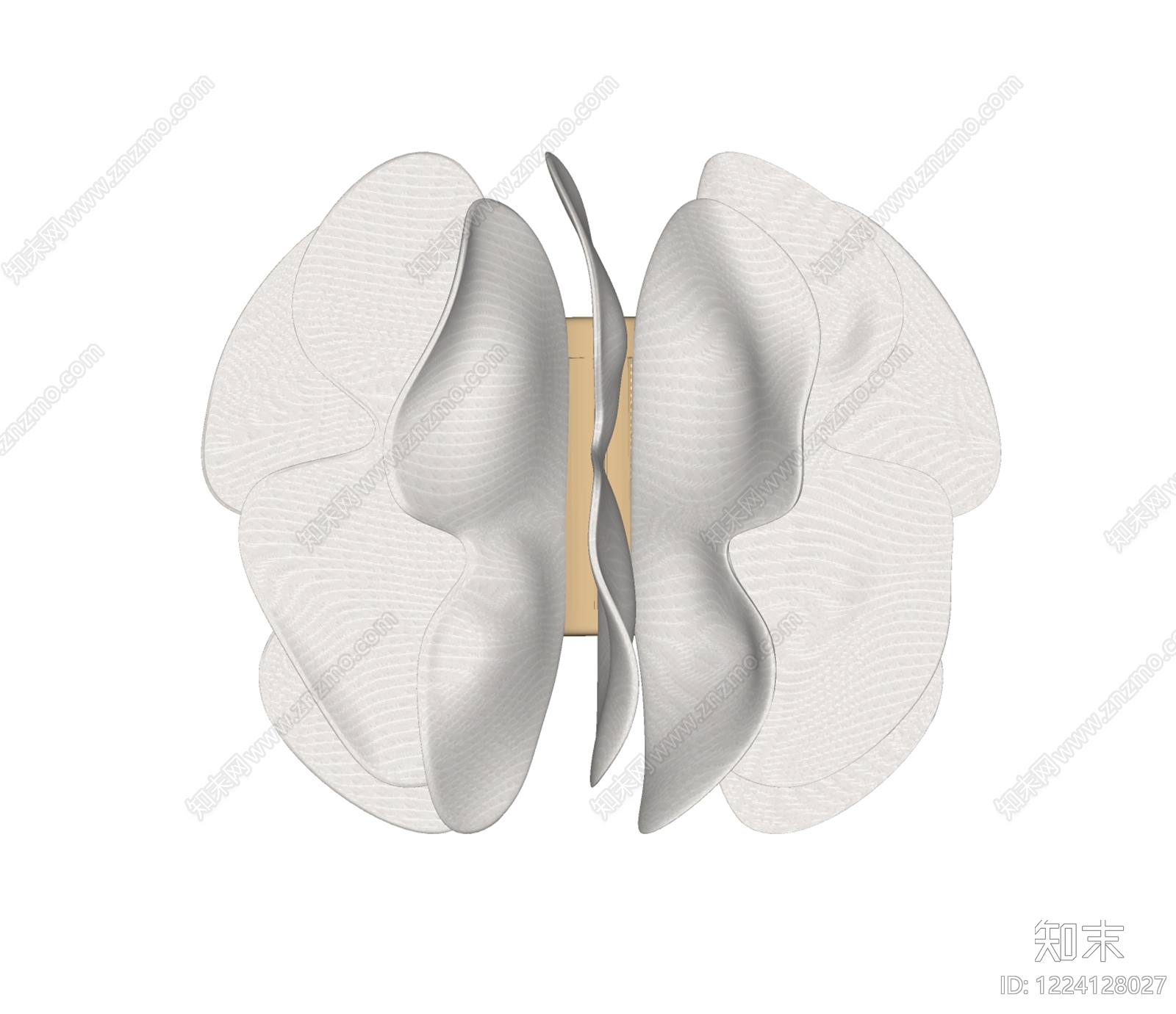 轻奢壁灯SU模型下载【ID:1224128027】