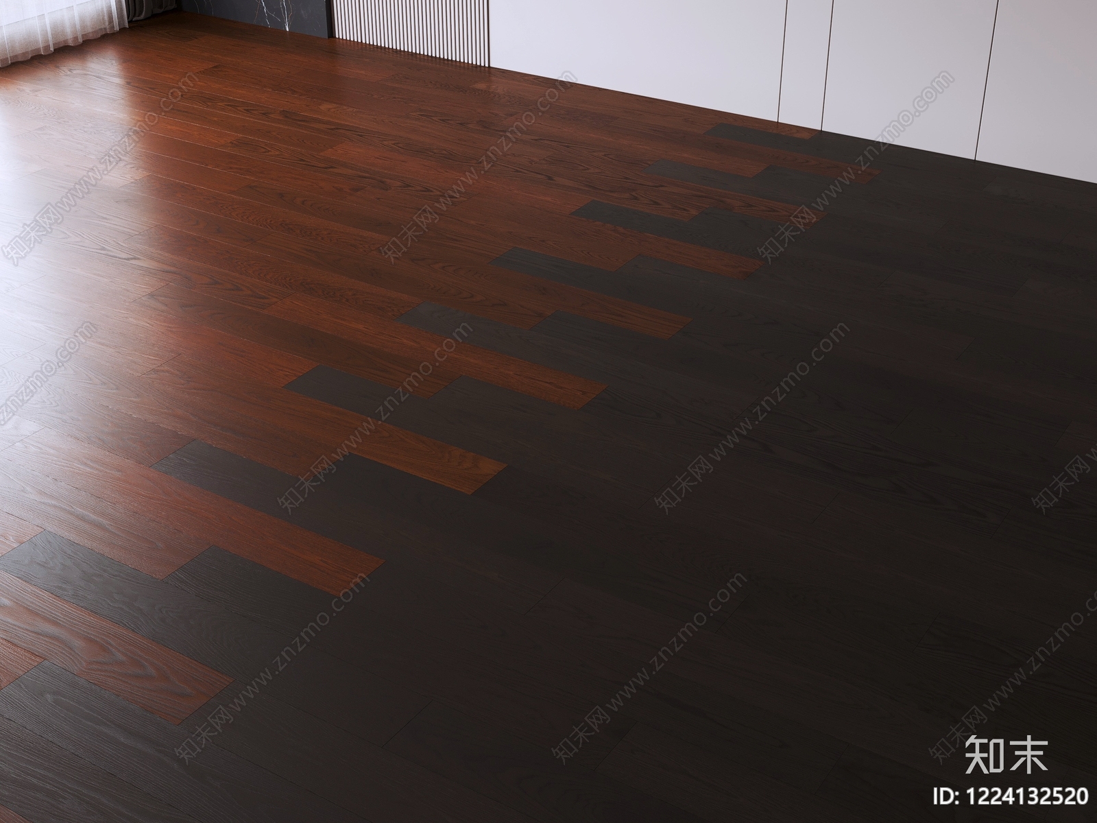 极简地面拼花3D模型下载【ID:1224132520】