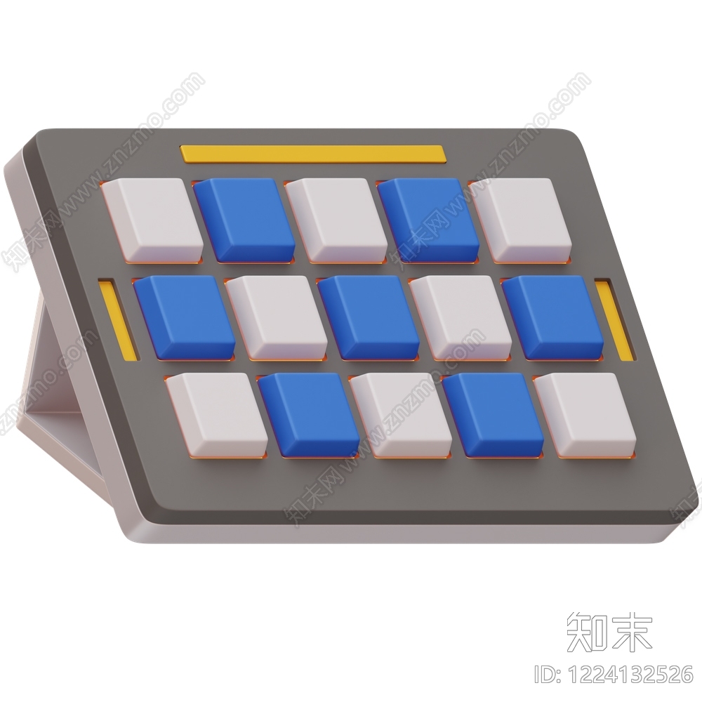 孟菲斯乐器3D模型下载【ID:1224132526】