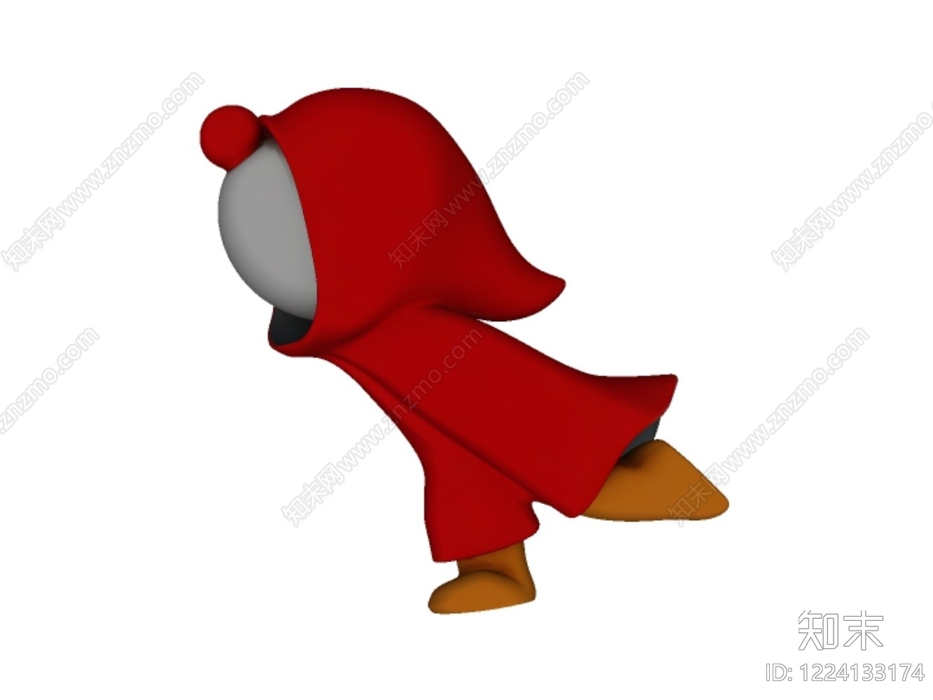 极简雕塑摆件SU模型下载【ID:1224133174】