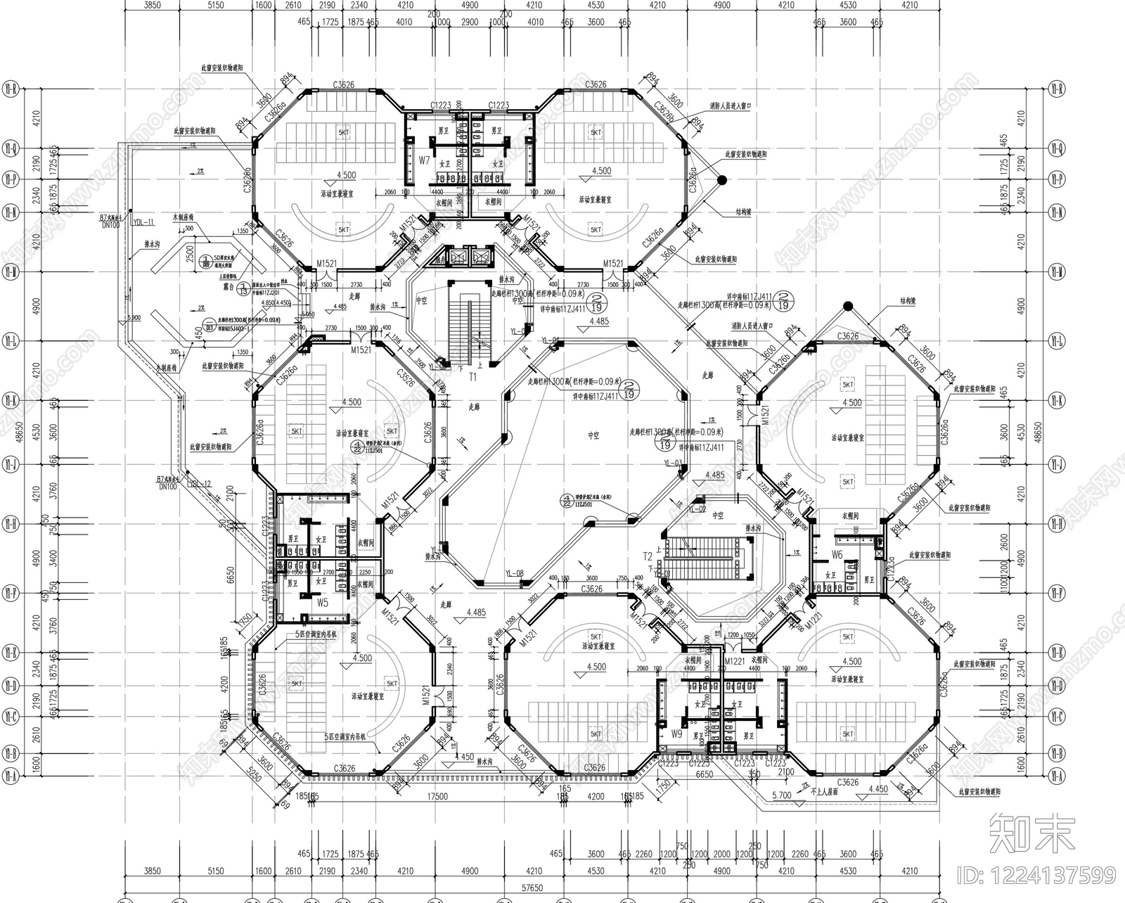 幼儿园建筑CAD图纸