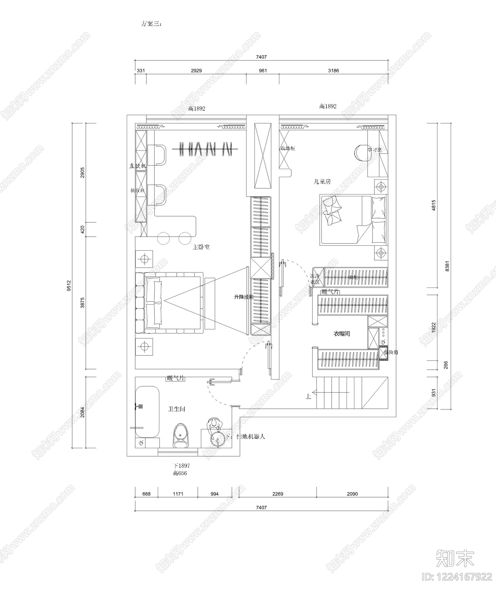 别墅cad施工图下载【ID:1224167922】