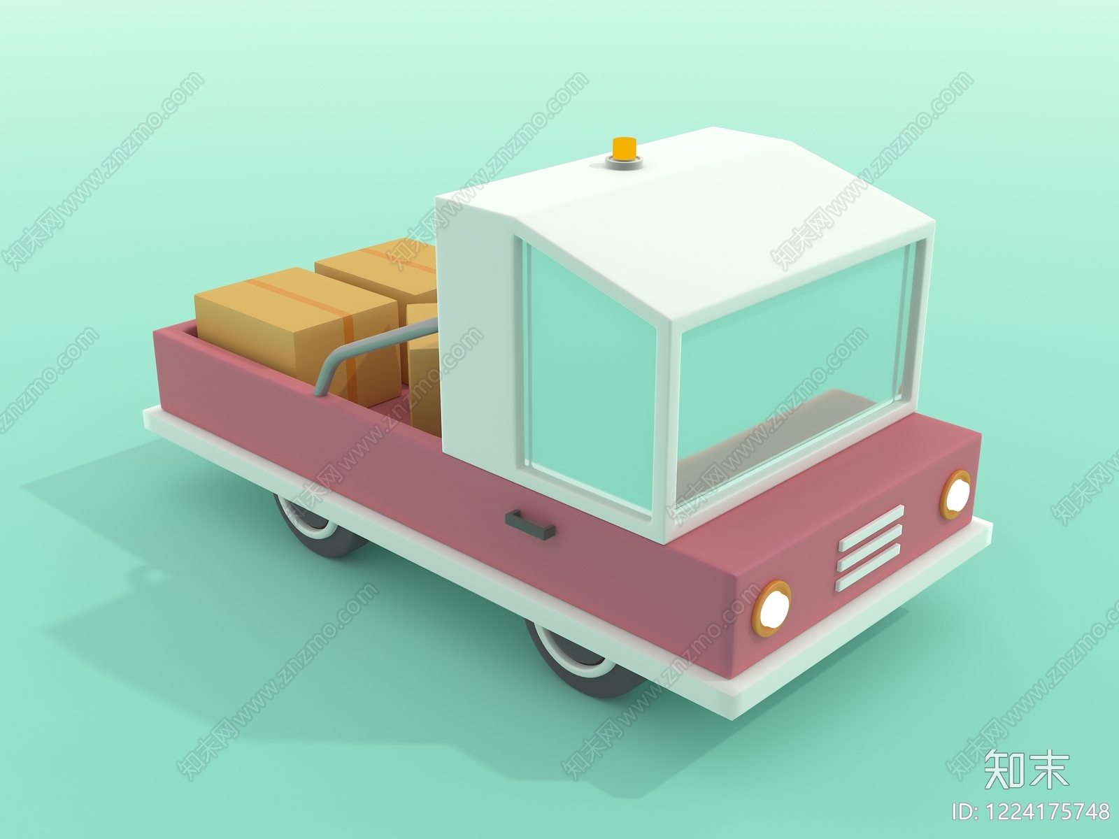 汽车3D模型下载【ID:1224175748】