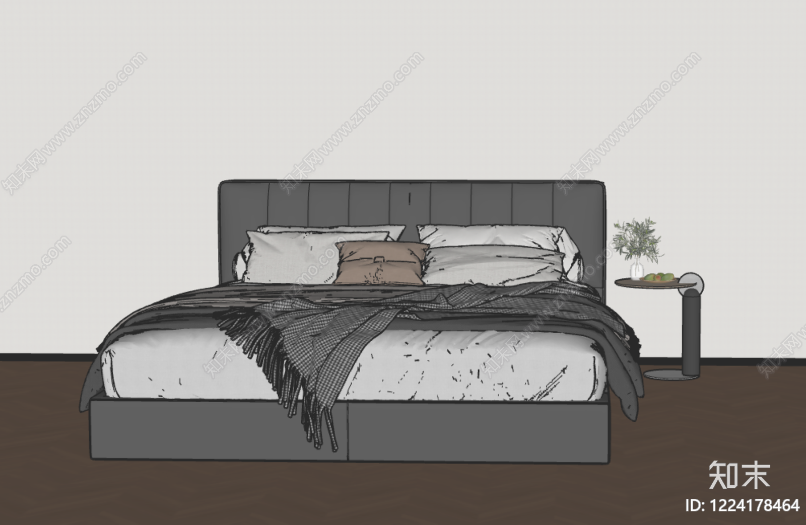 意式极简边几3D模型下载【ID:1224178464】