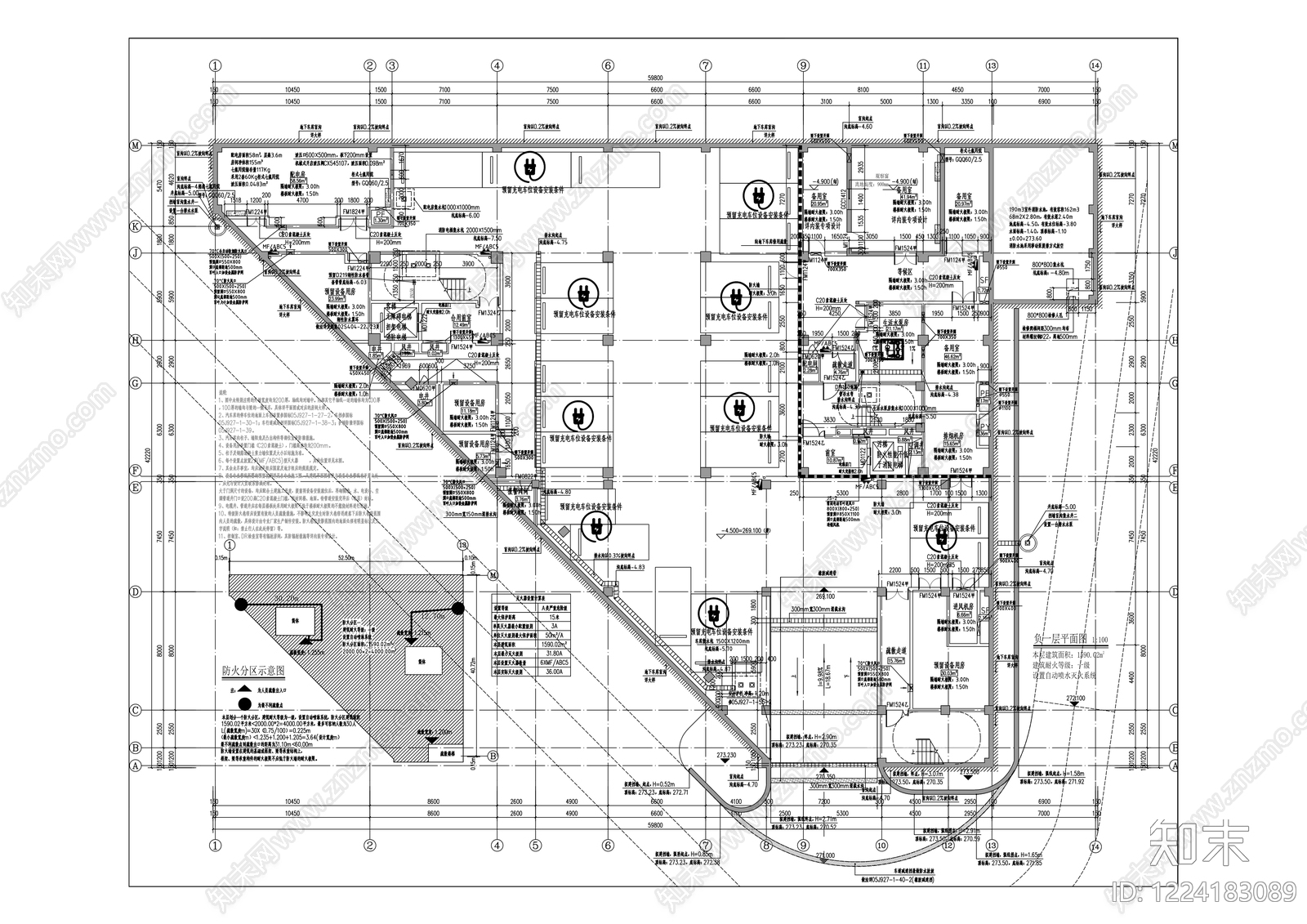 医院建筑cad施工图下载【ID:1224183089】
