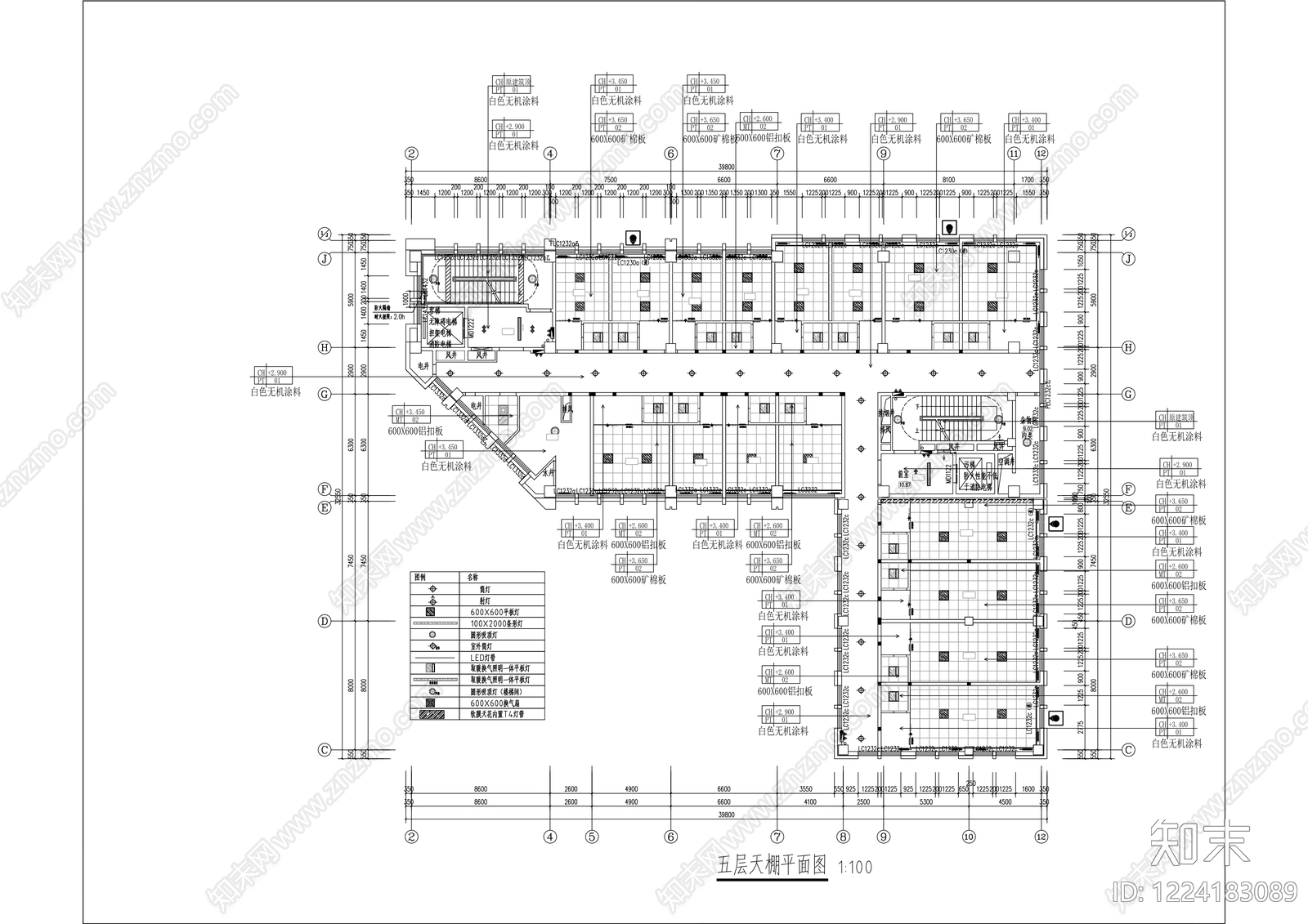 医院建筑cad施工图下载【ID:1224183089】