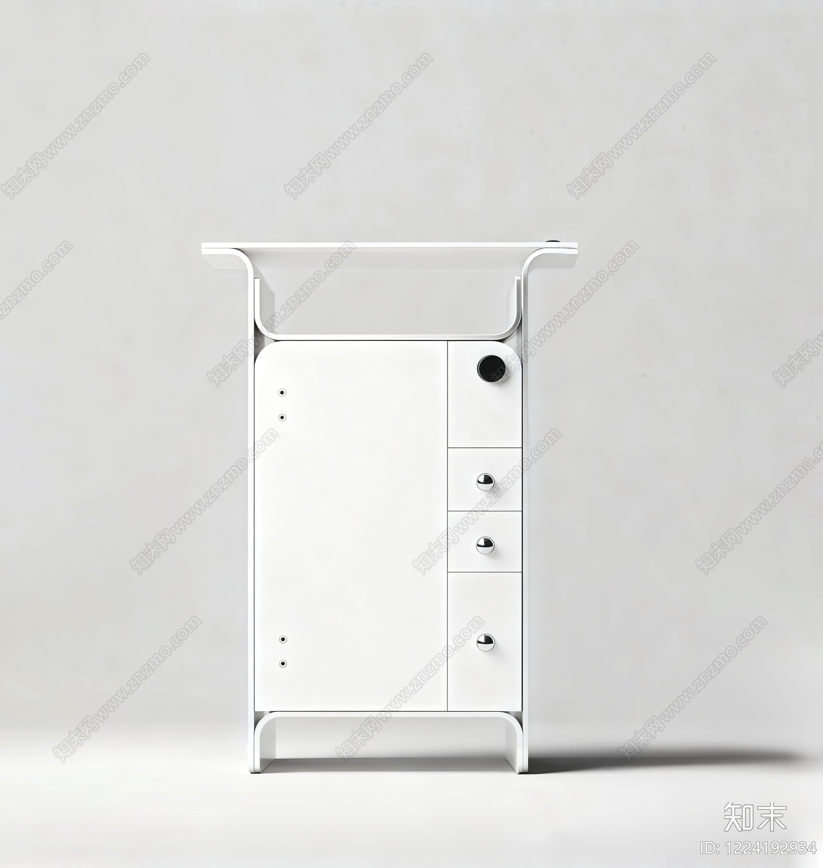 极简斗柜SU模型下载【ID:1224192934】