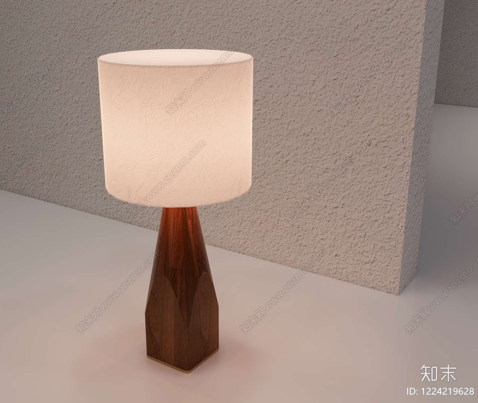 极简台灯3D模型下载【ID:1224219628】