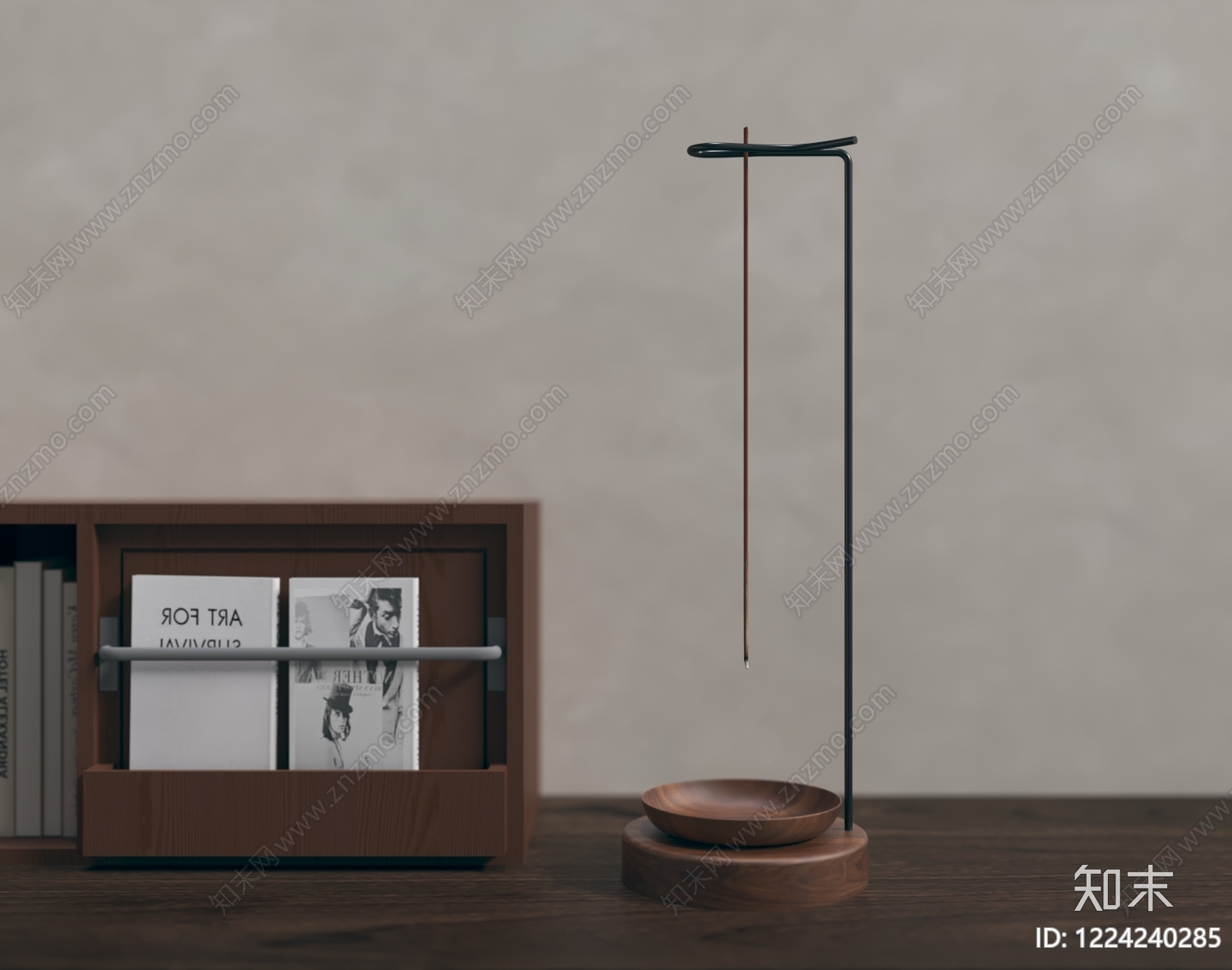 极简雕塑摆件3D模型下载【ID:1224240285】