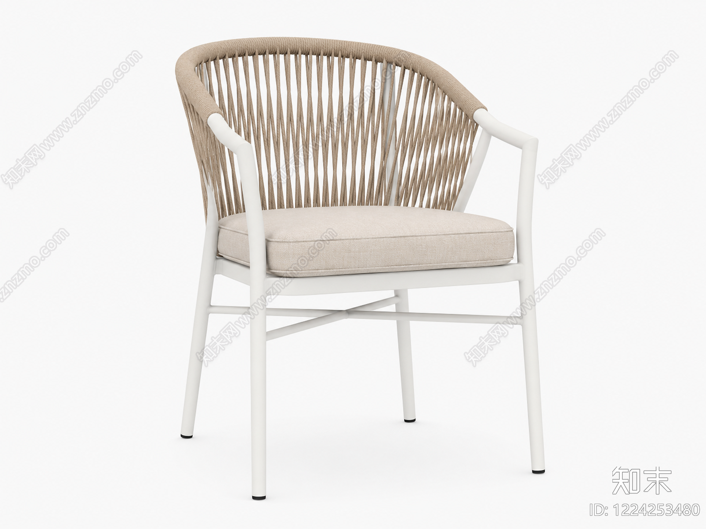 极简户外椅3D模型下载【ID:1224253480】