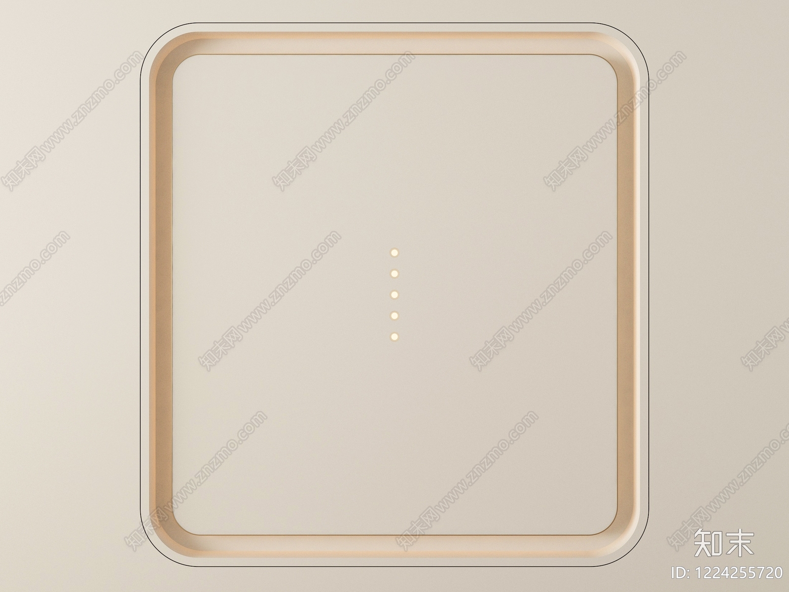 奶油风吊顶3D模型下载【ID:1224255720】