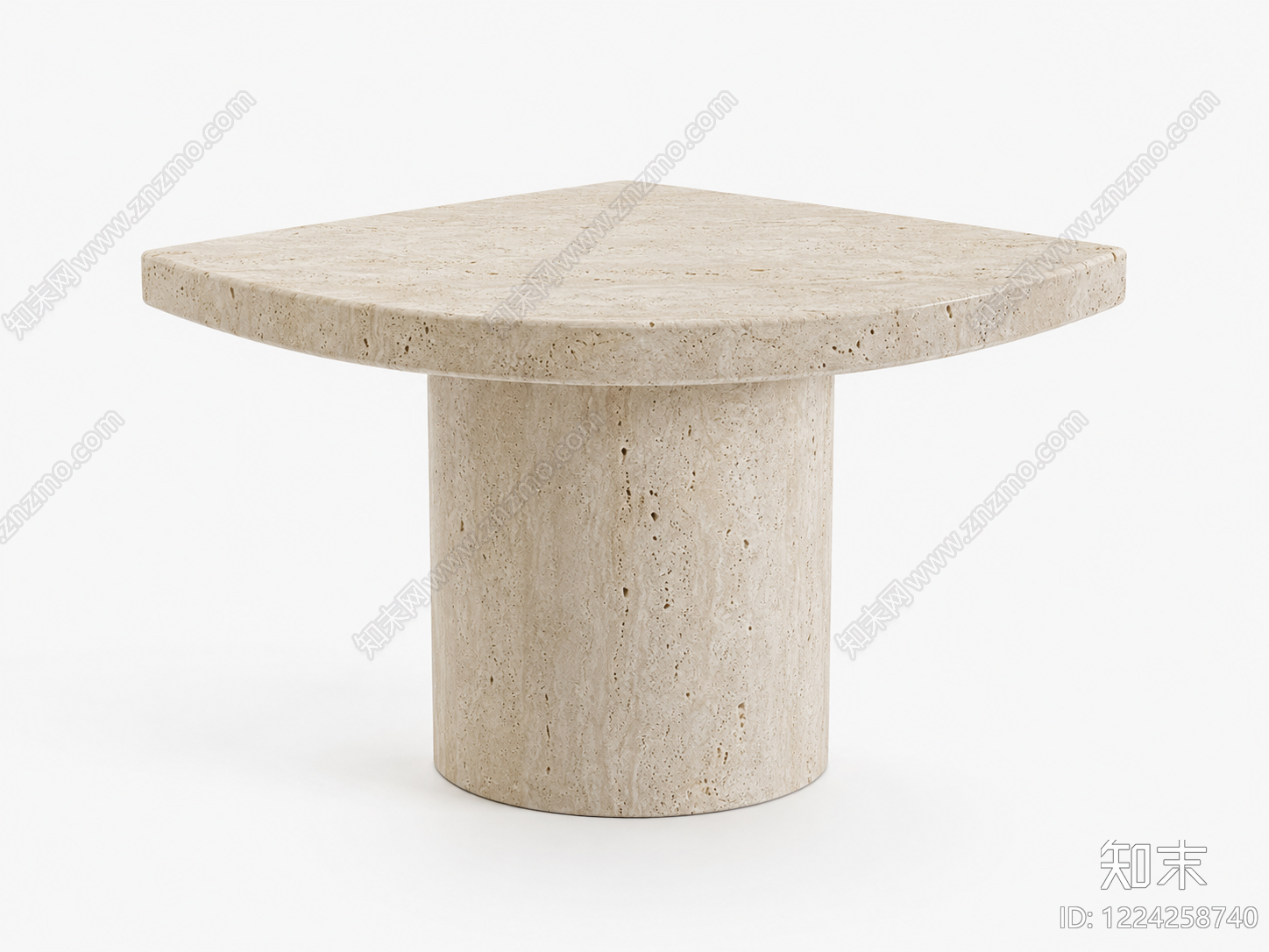 极简边几3D模型下载【ID:1224258740】