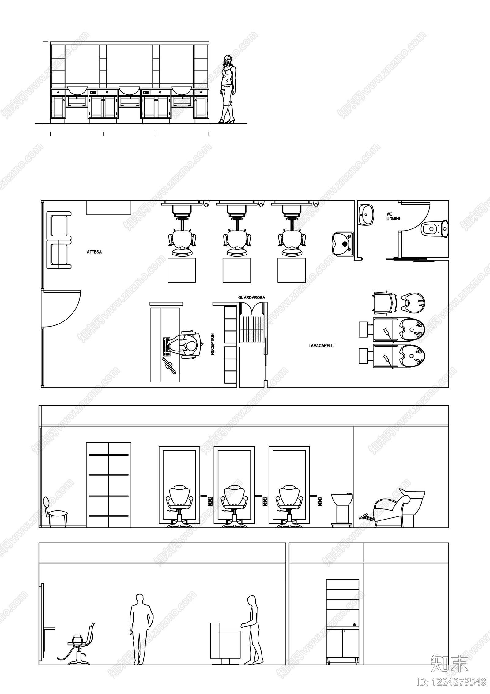 其他图库cad施工图下载【ID:1224273548】