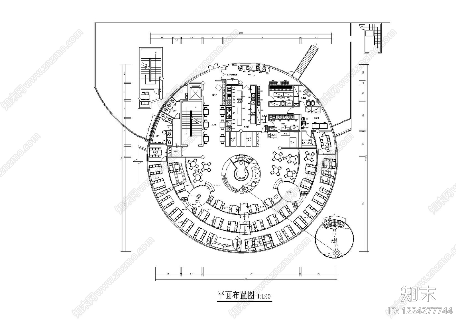 烧烤店CAD图纸