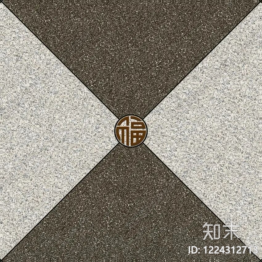 几何图案铺装高清贴图材质