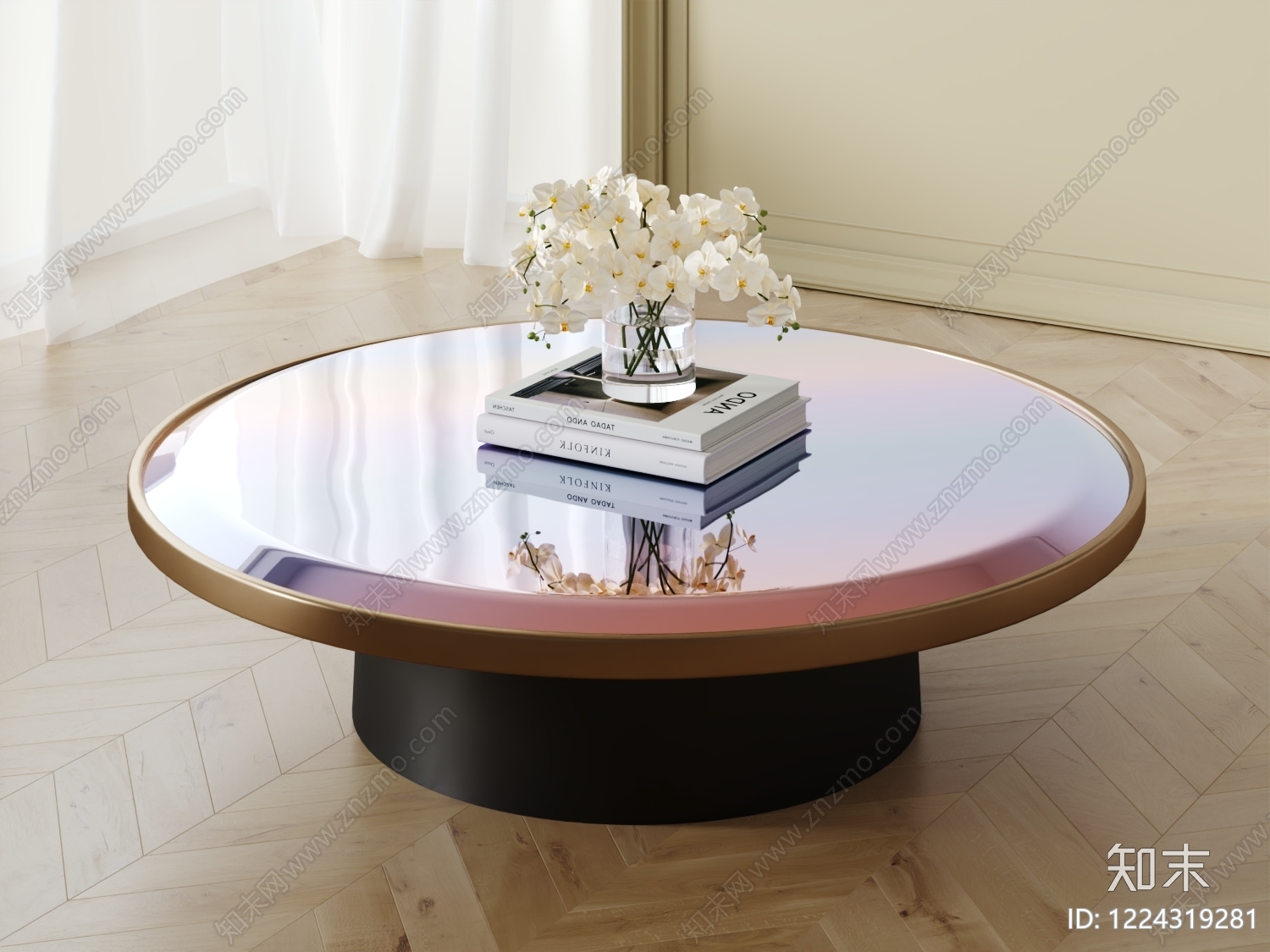 轻奢茶几3D模型下载【ID:1224319281】