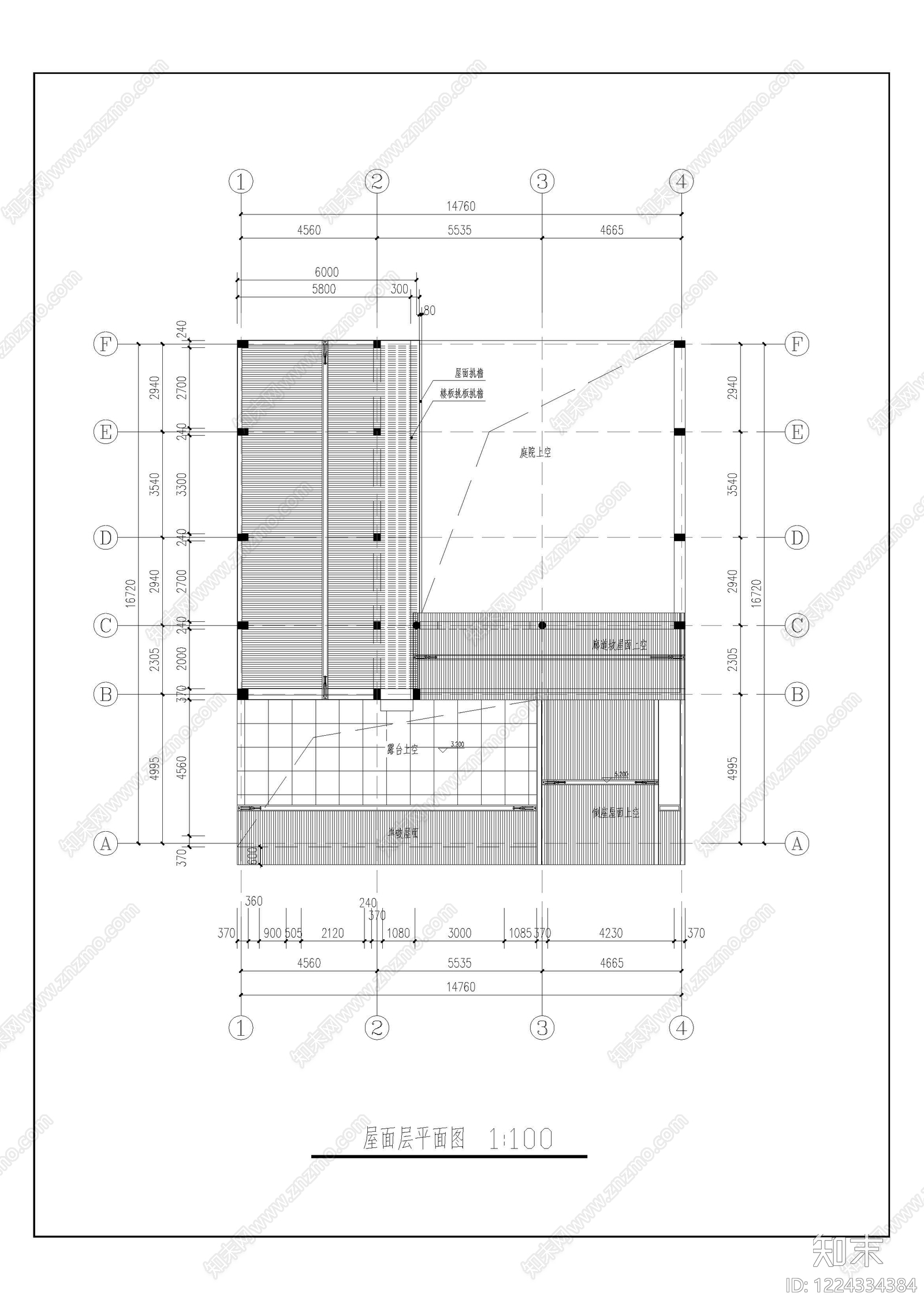 四合院cad施工图下载【ID:1224334384】