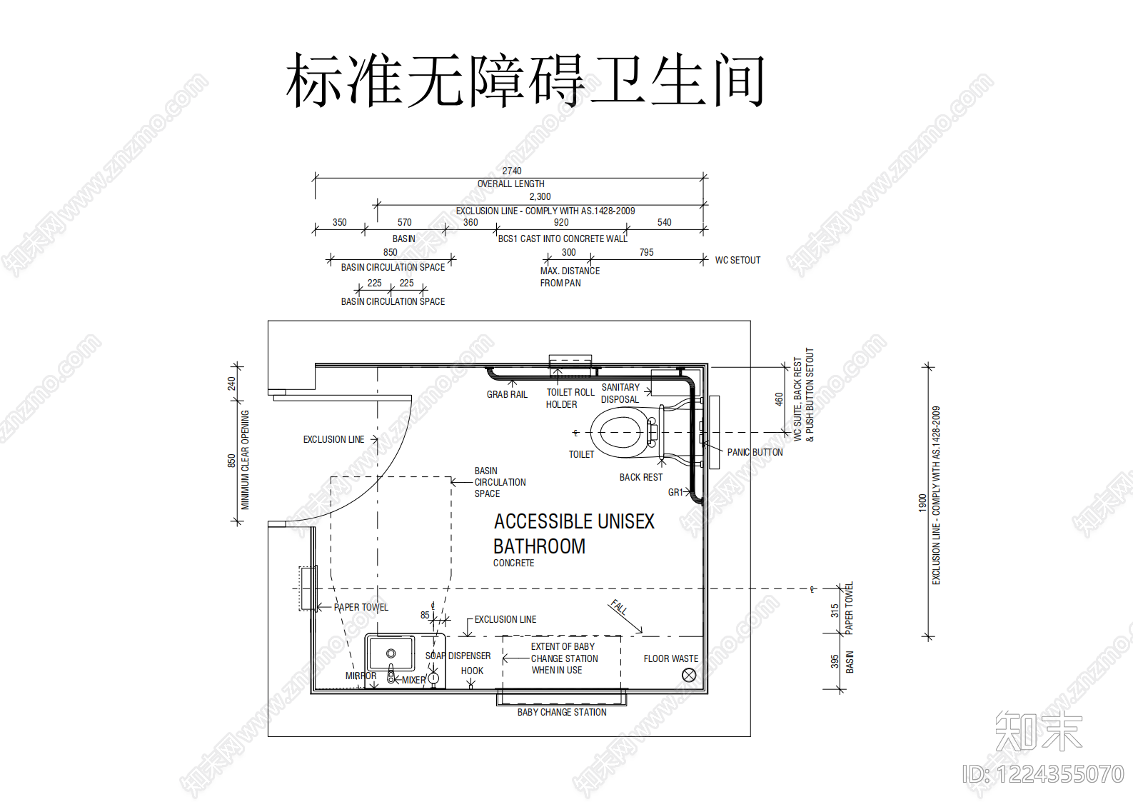 建筑平面布置图CAD图纸