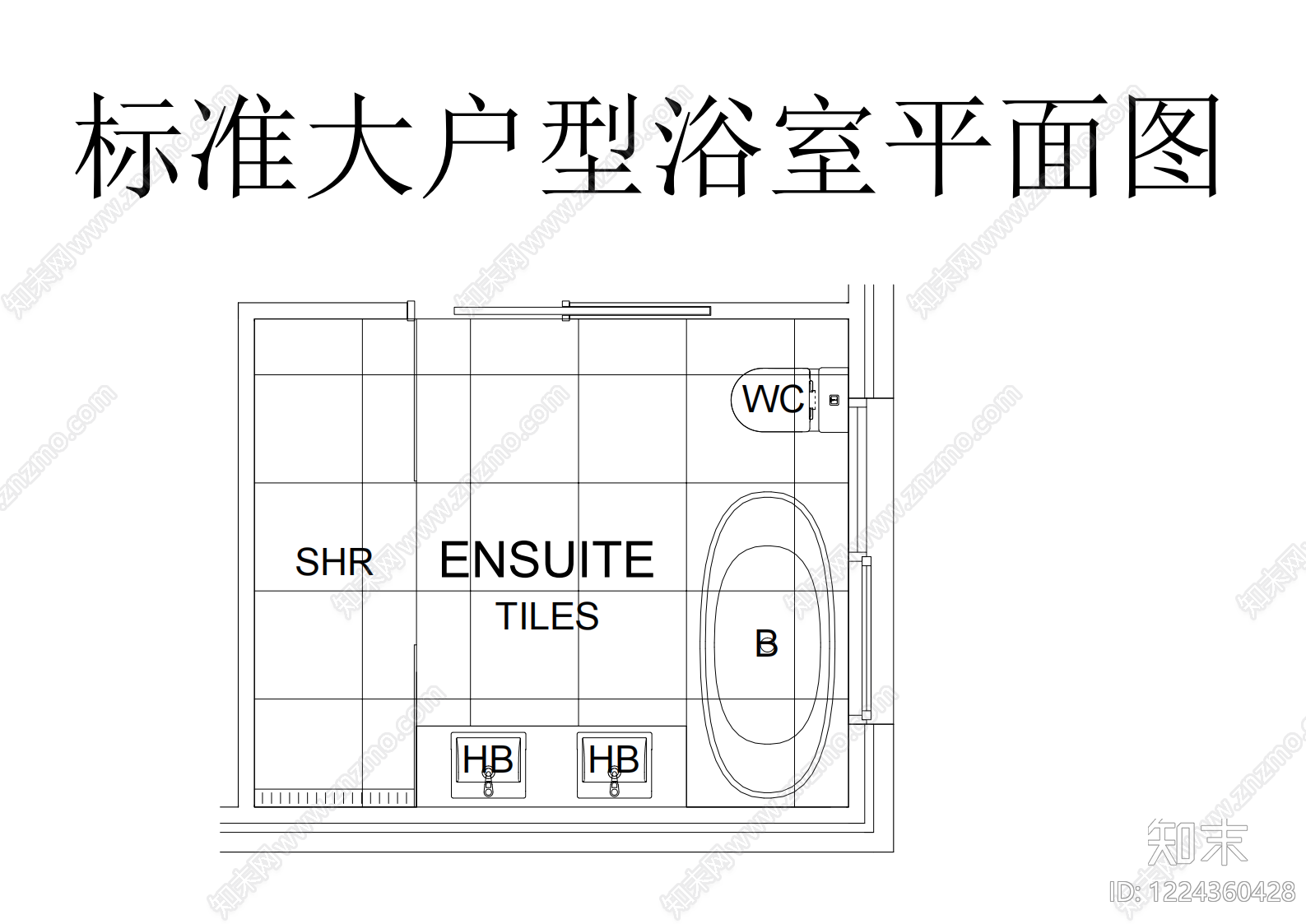 建筑平面布置图CAD图纸
