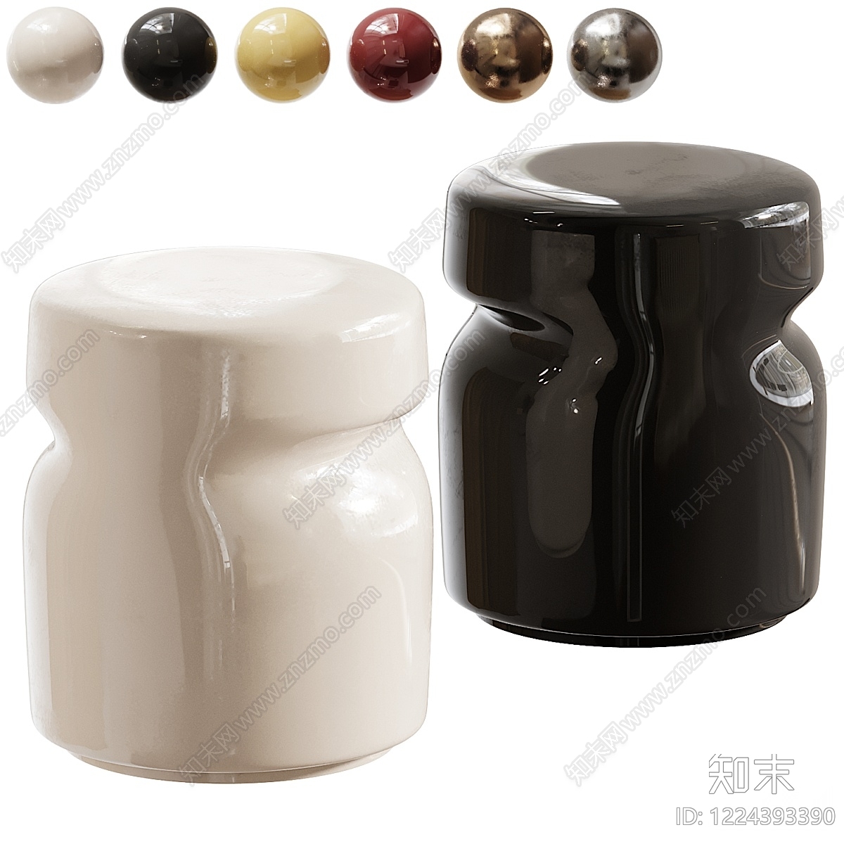 极简其他凳子3D模型下载【ID:1224393390】