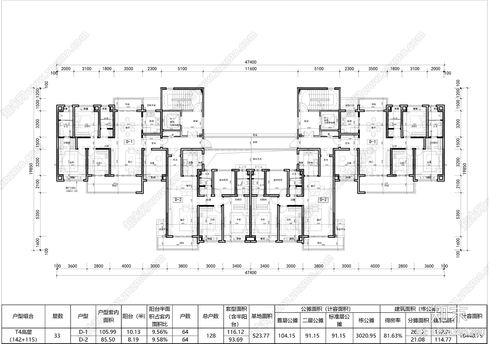 其他居住建筑cad施工图下载【ID:1224395280】