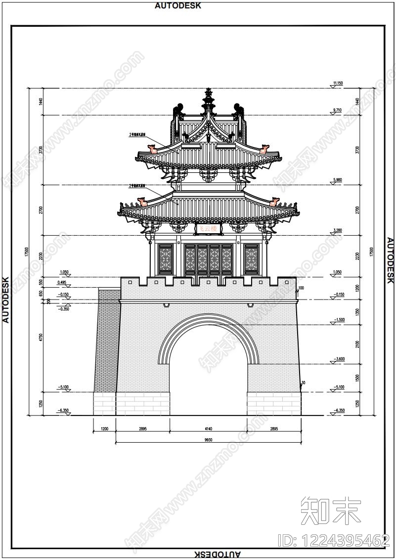 其他古建筑CAD图纸