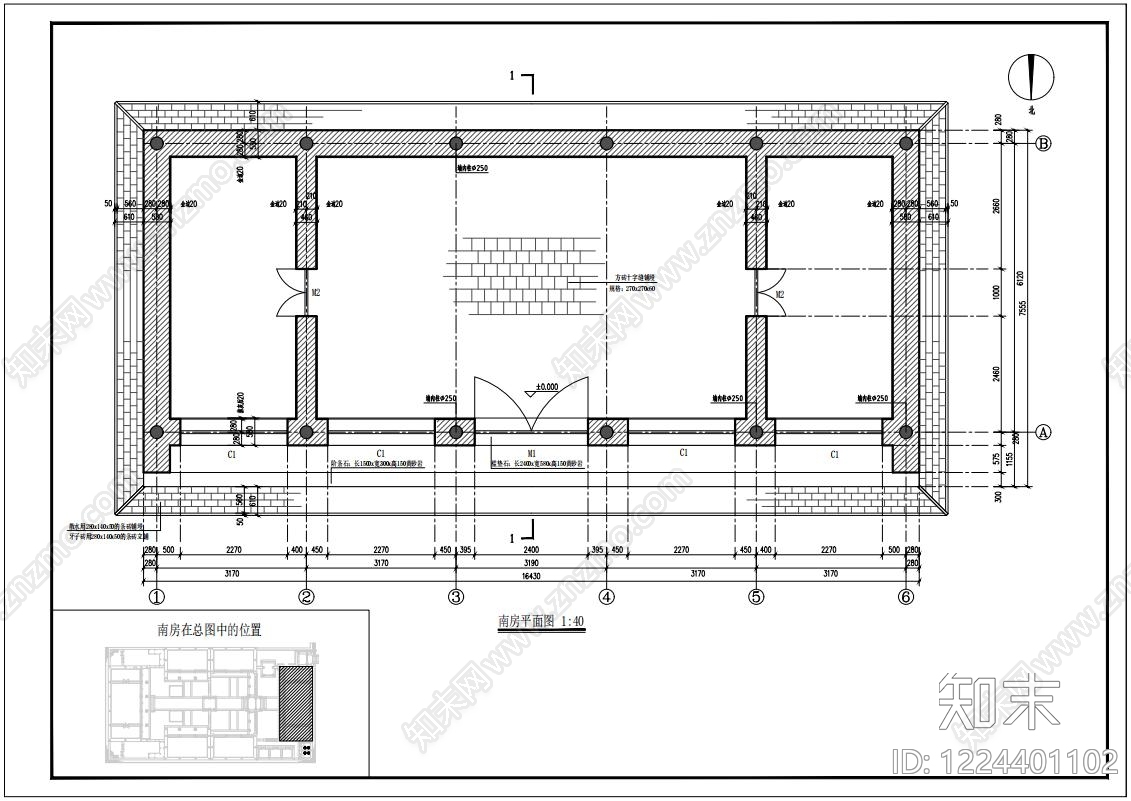 其他古建筑cad施工图下载【ID:1224401102】