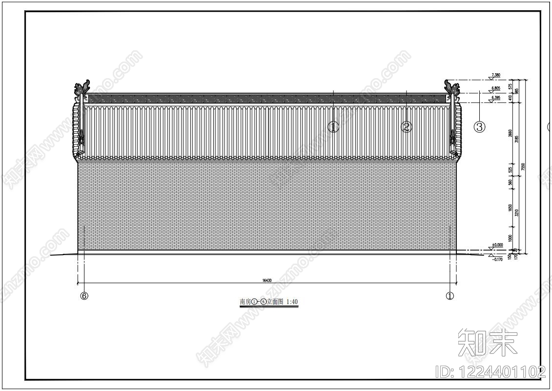 其他古建筑cad施工图下载【ID:1224401102】