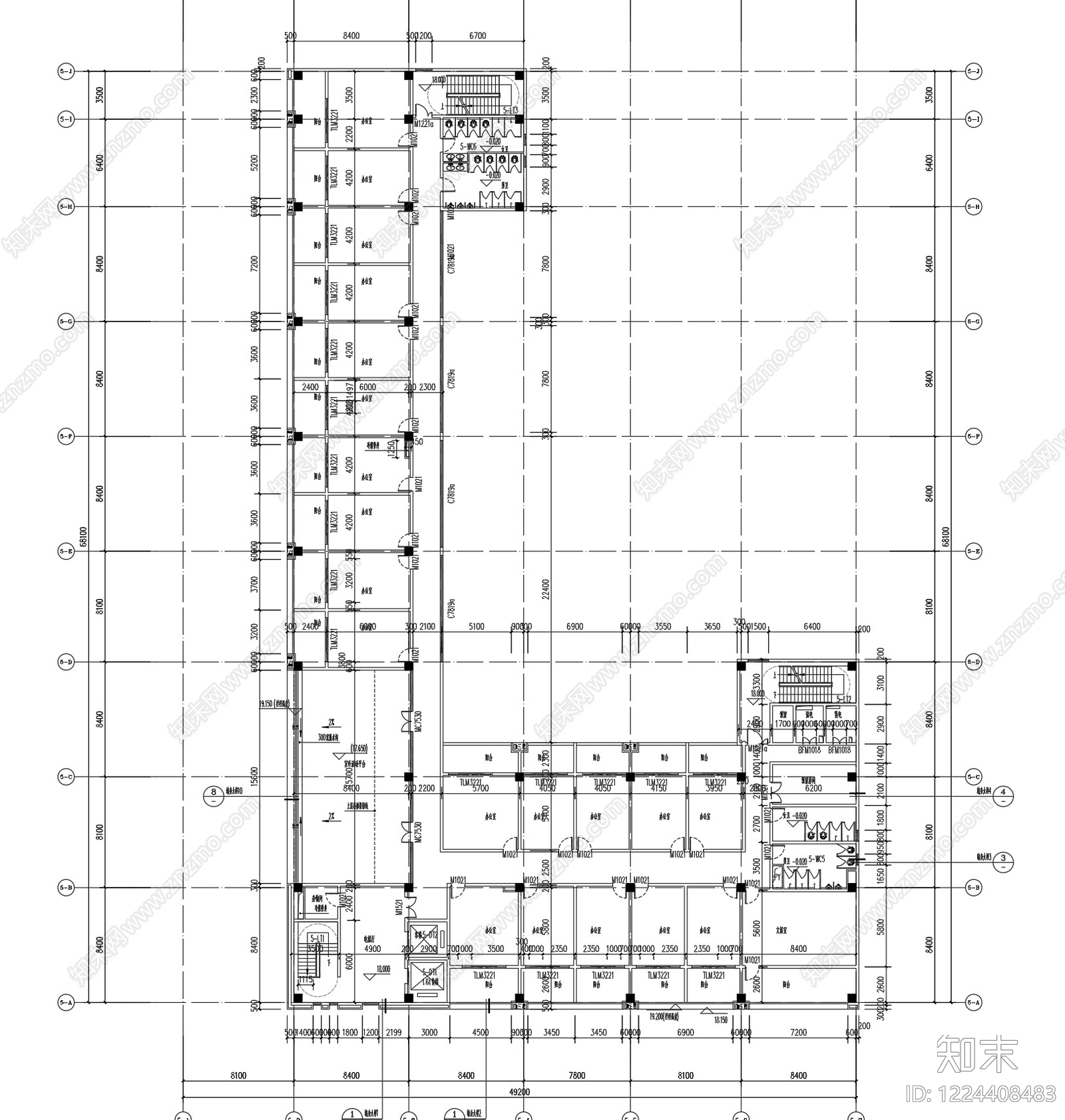 其他公共建筑cad施工图下载【ID:1224408483】