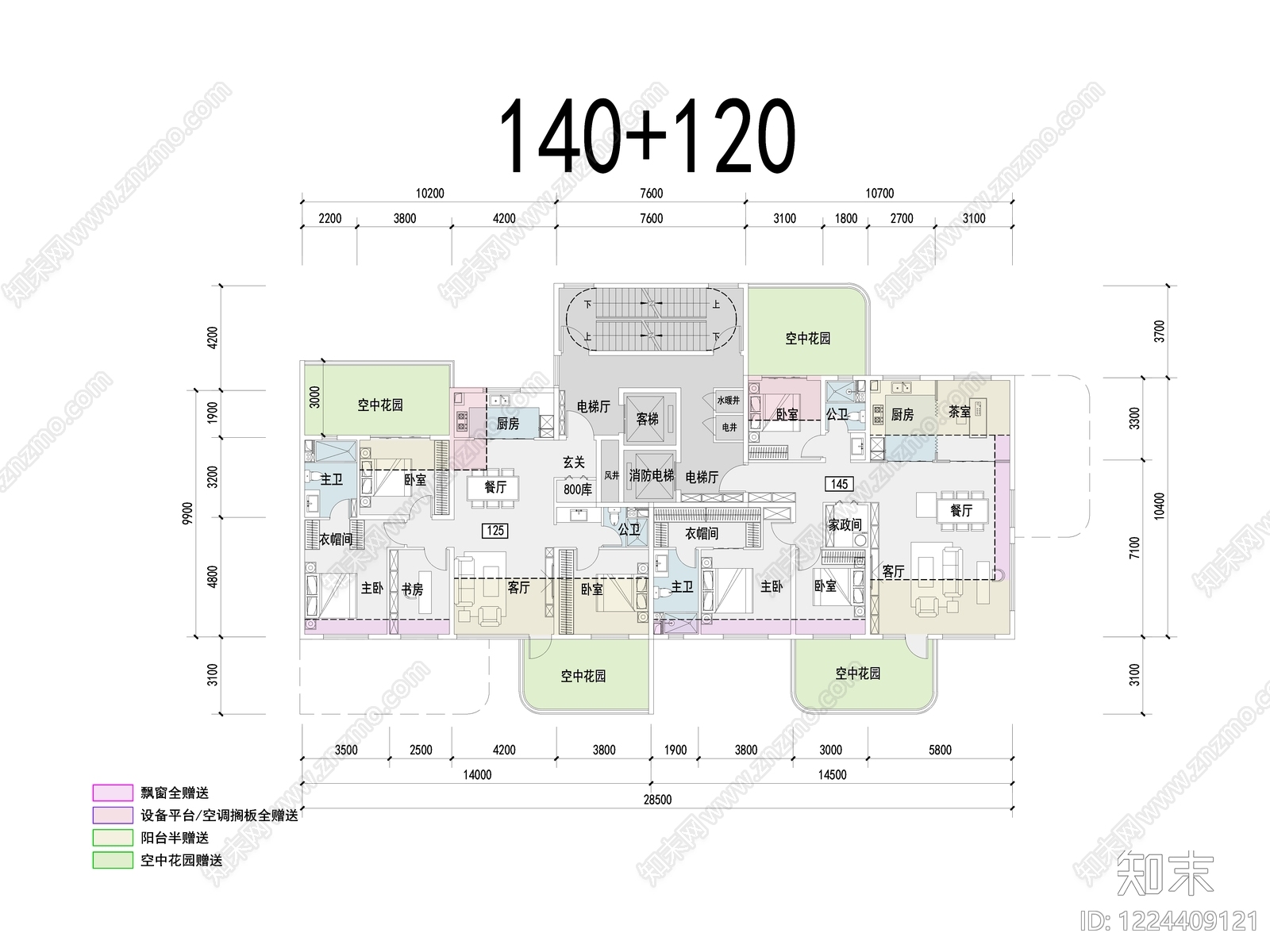 住宅楼建筑CAD图纸