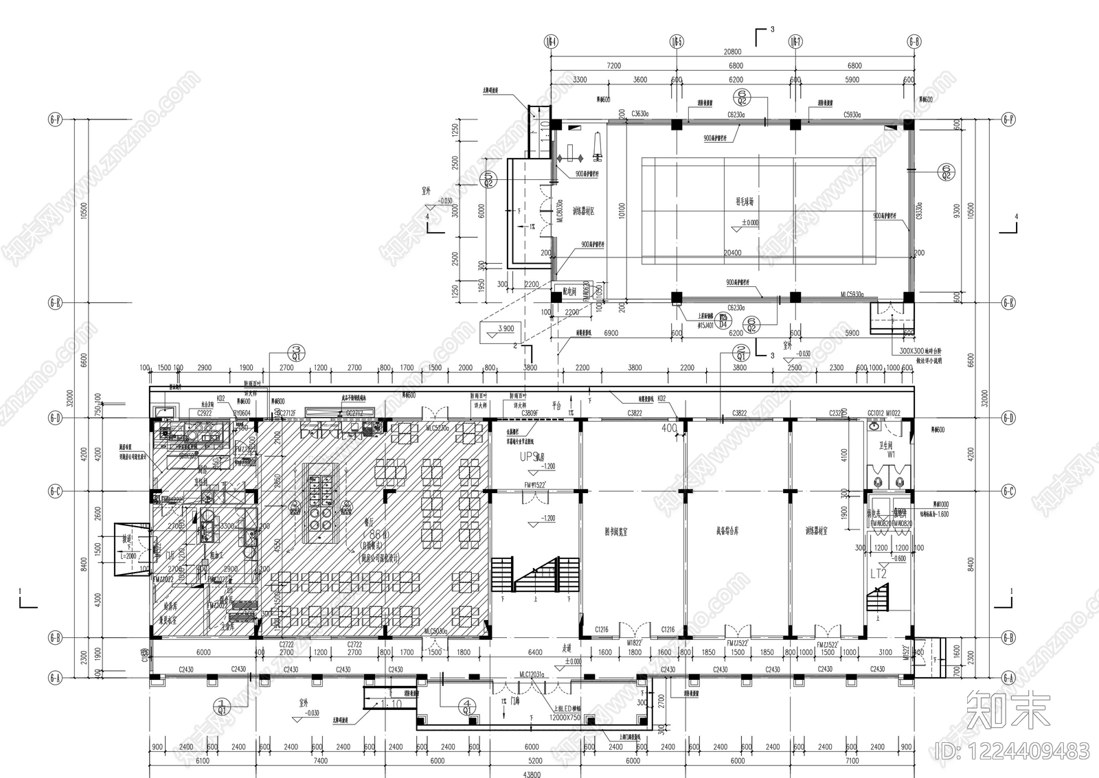 其他公共建筑cad施工图下载【ID:1224409483】