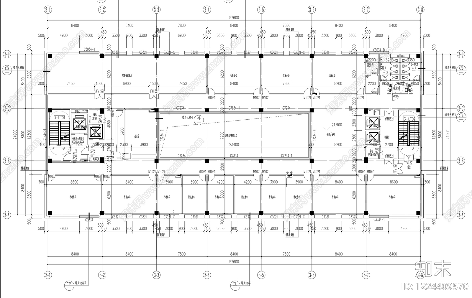 其他公共建筑cad施工图下载【ID:1224409570】