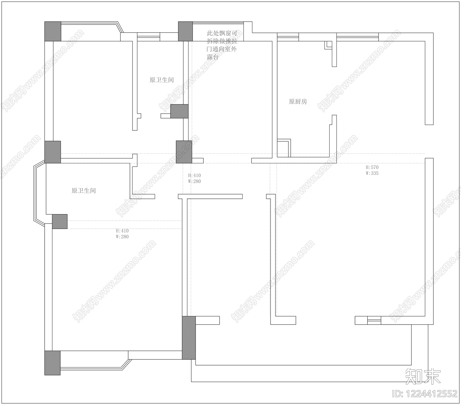 大平层cad施工图下载【ID:1224412552】
