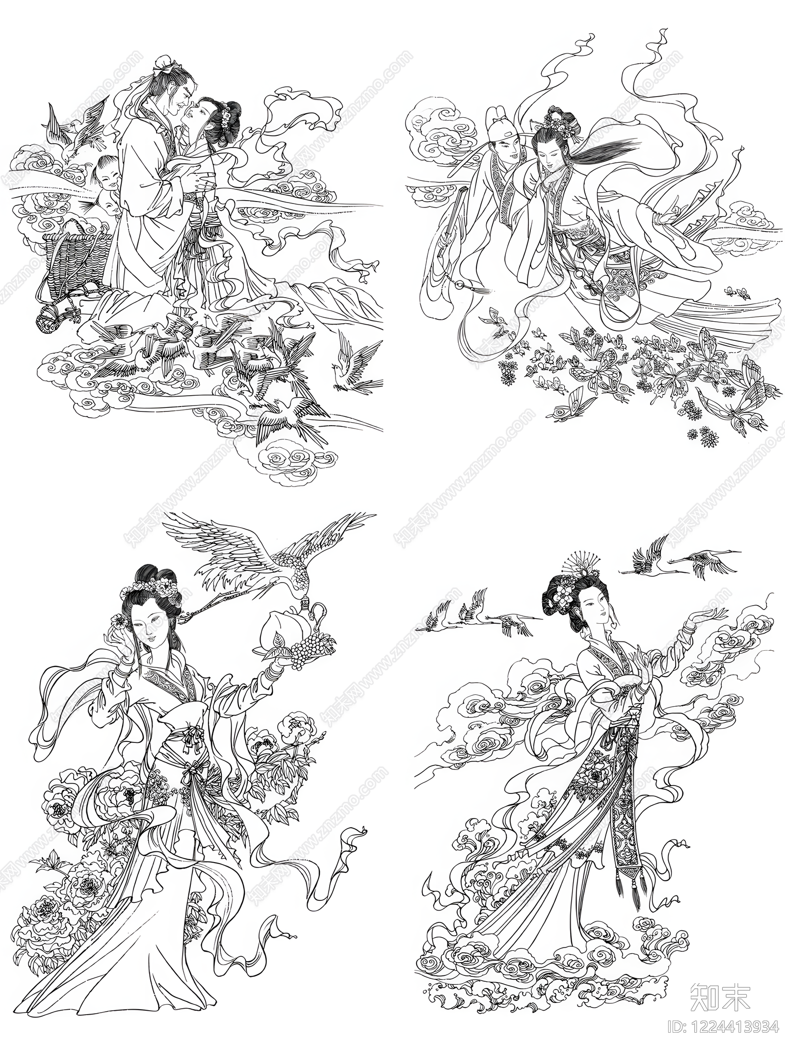人物CAD图纸