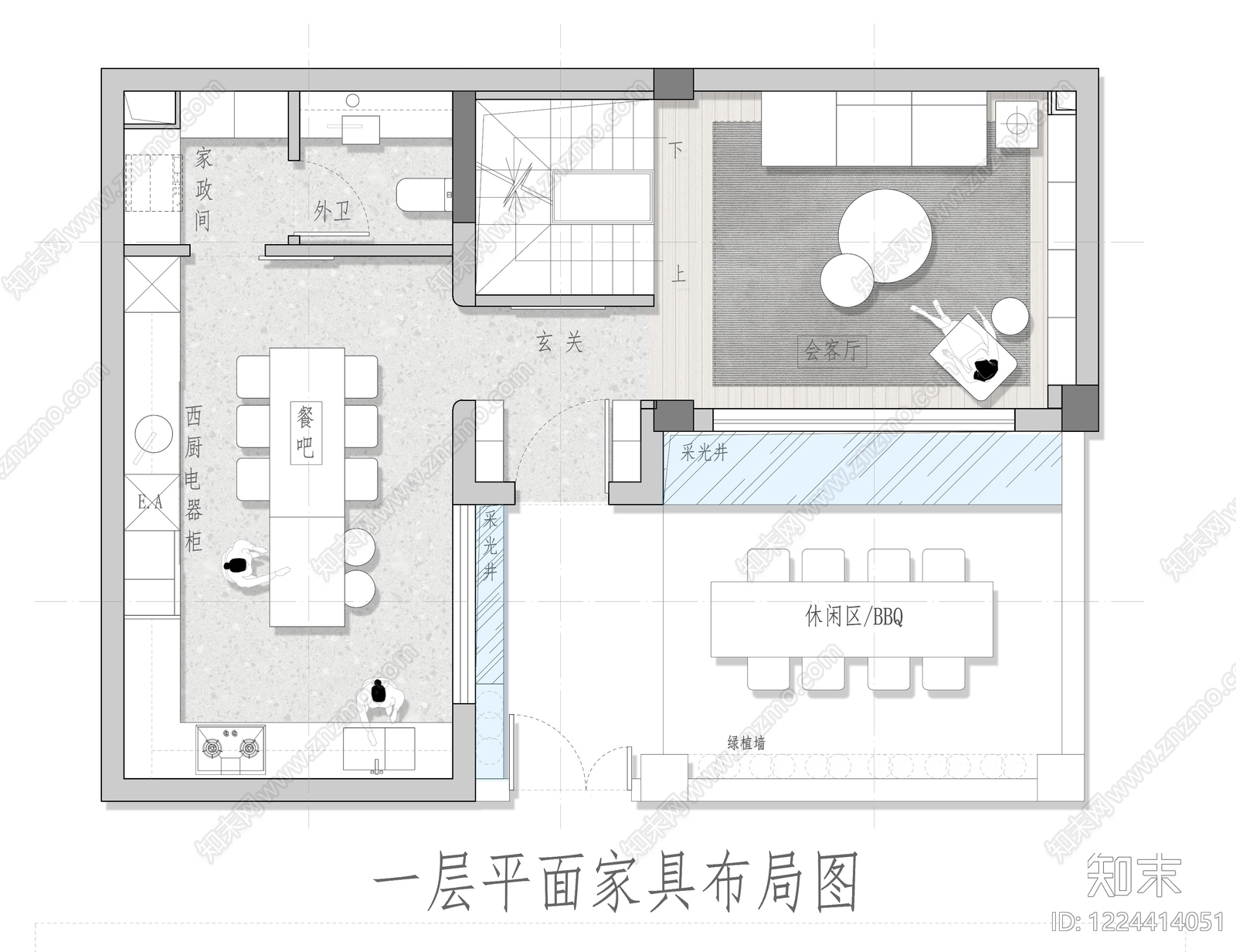 别墅cad施工图下载【ID:1224414051】