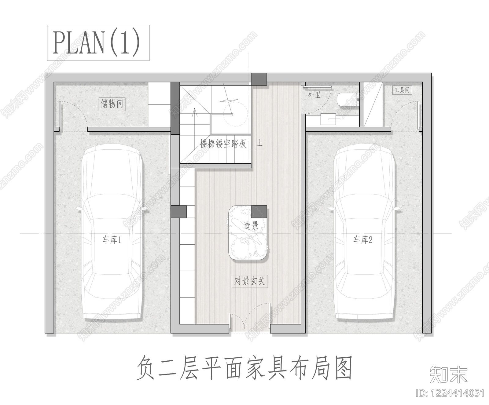 别墅cad施工图下载【ID:1224414051】