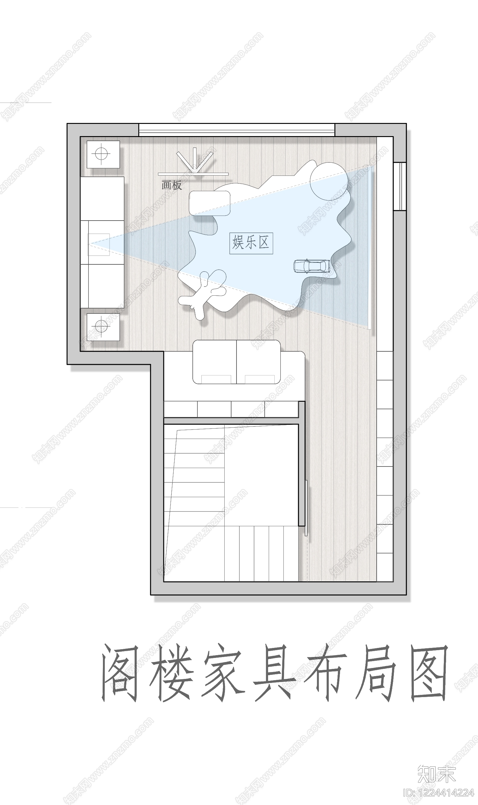 别墅cad施工图下载【ID:1224414224】