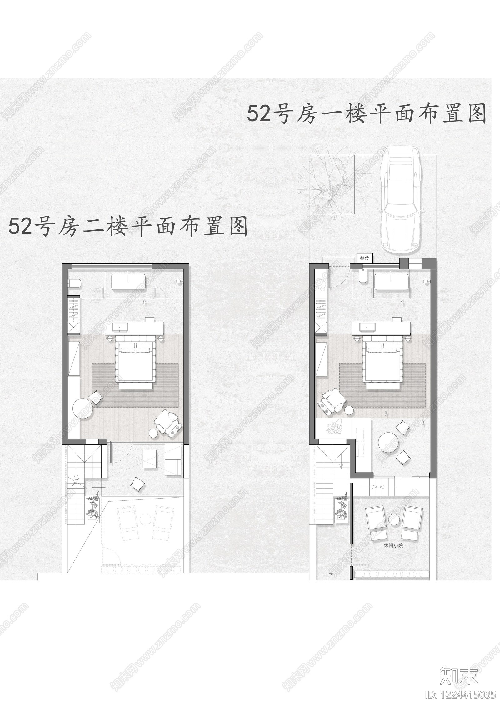别墅cad施工图下载【ID:1224415035】