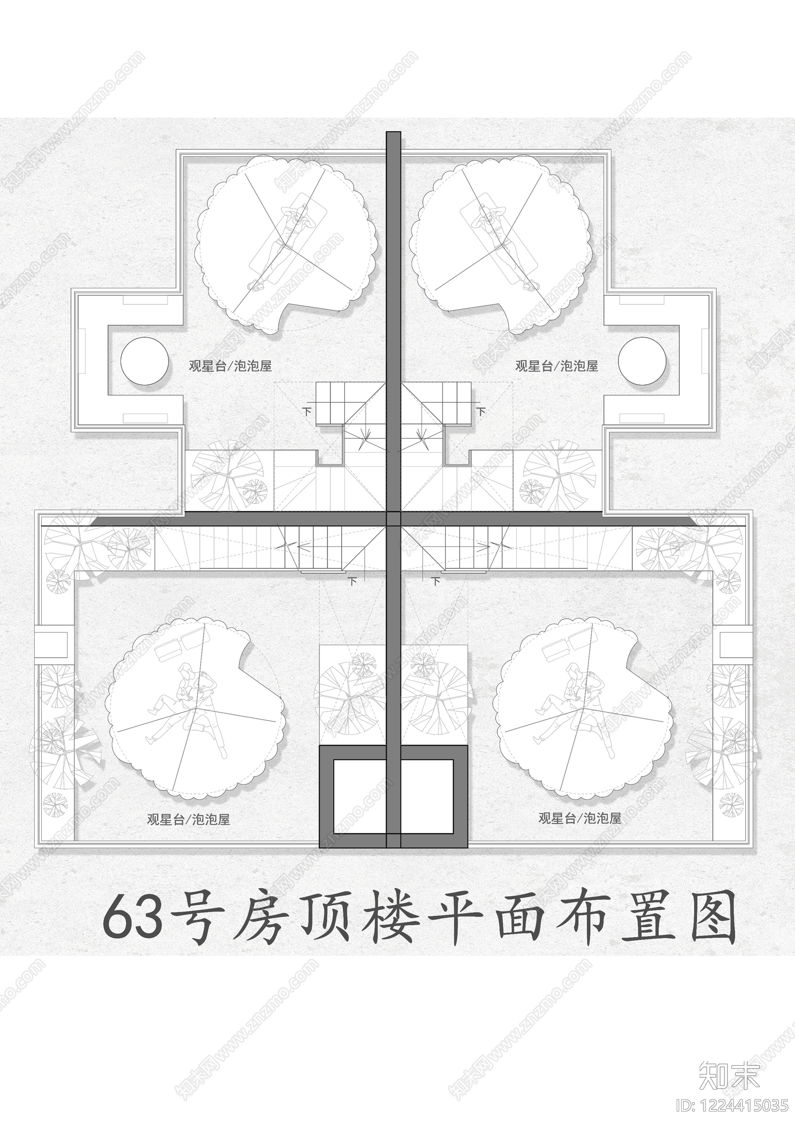 别墅cad施工图下载【ID:1224415035】