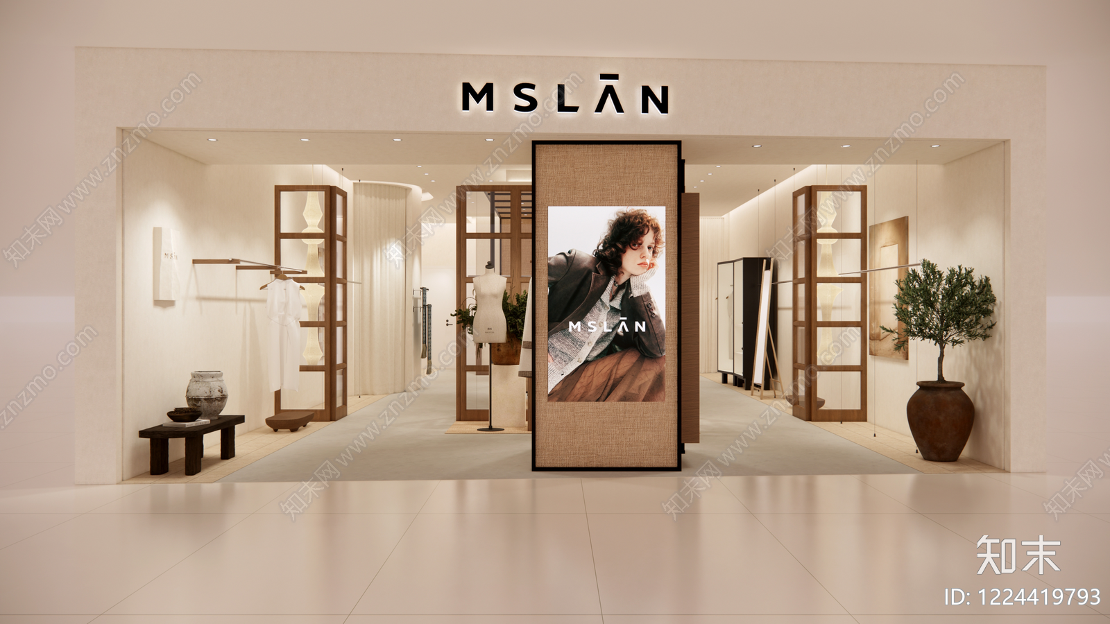 服装店cad施工图下载【ID:1224419793】