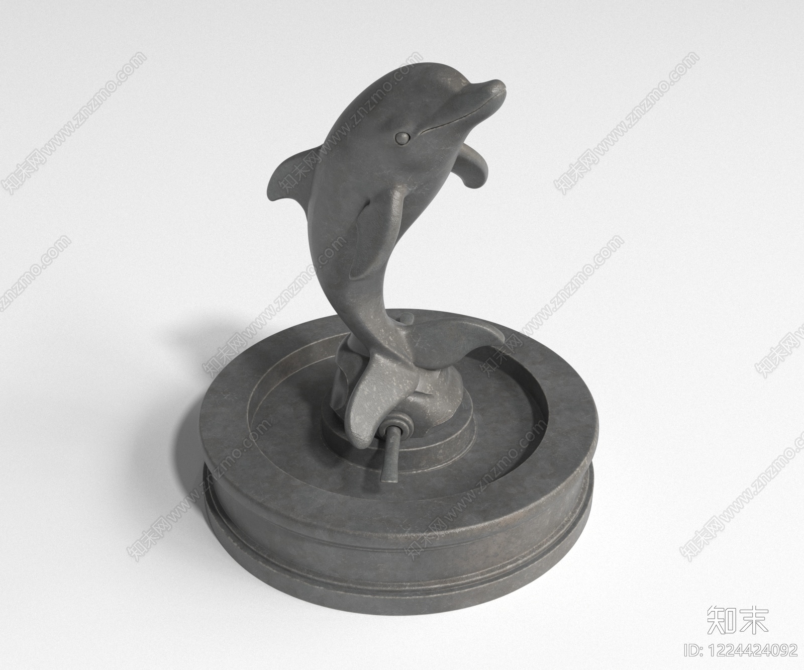 极简雕塑摆件3D模型下载【ID:1224424092】