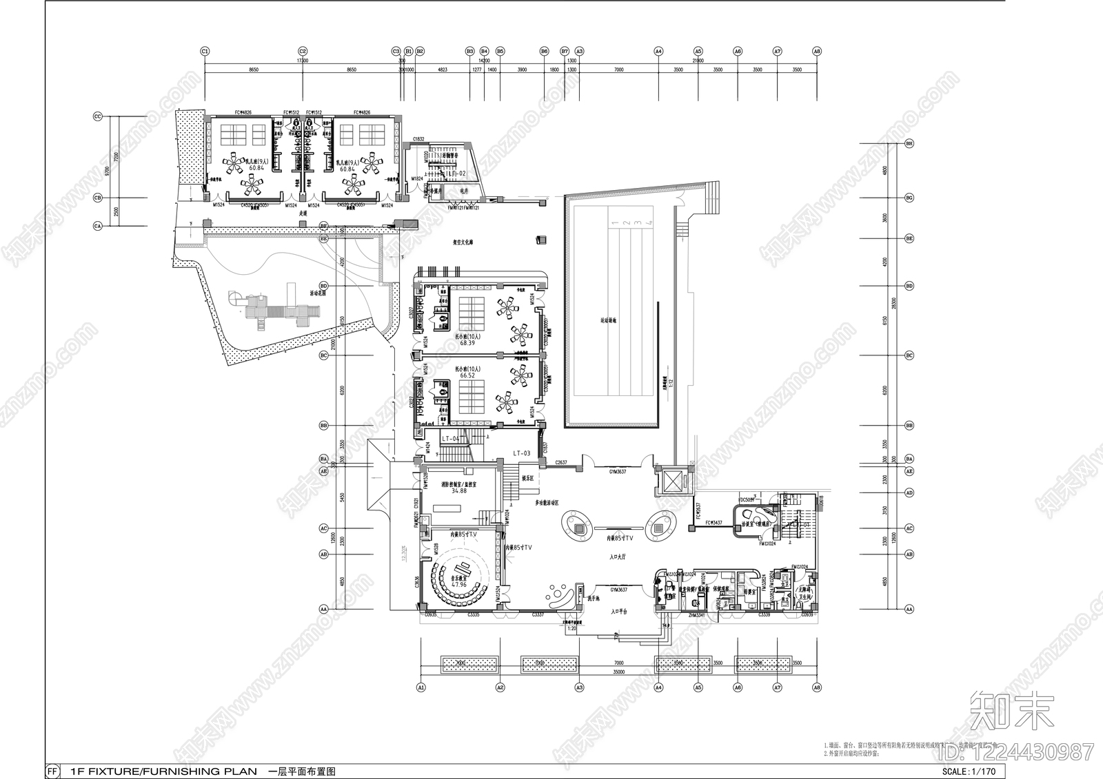 学校cad施工图下载【ID:1224430987】