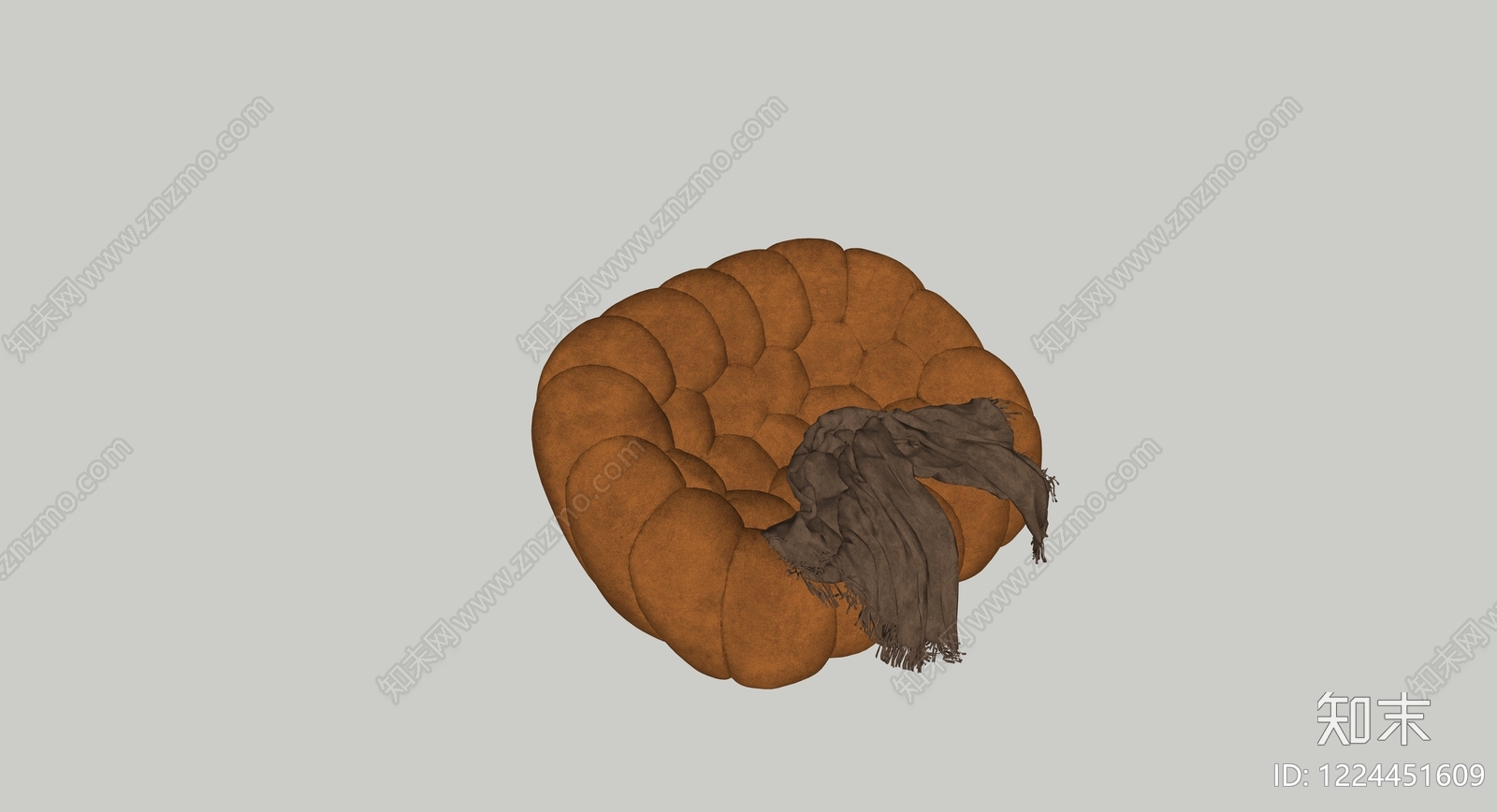 中古风懒人沙发3D模型下载【ID:1224451609】