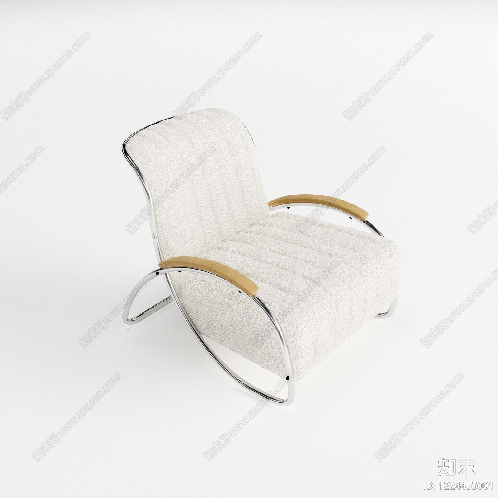 包豪斯休闲椅3D模型下载【ID:1224453001】