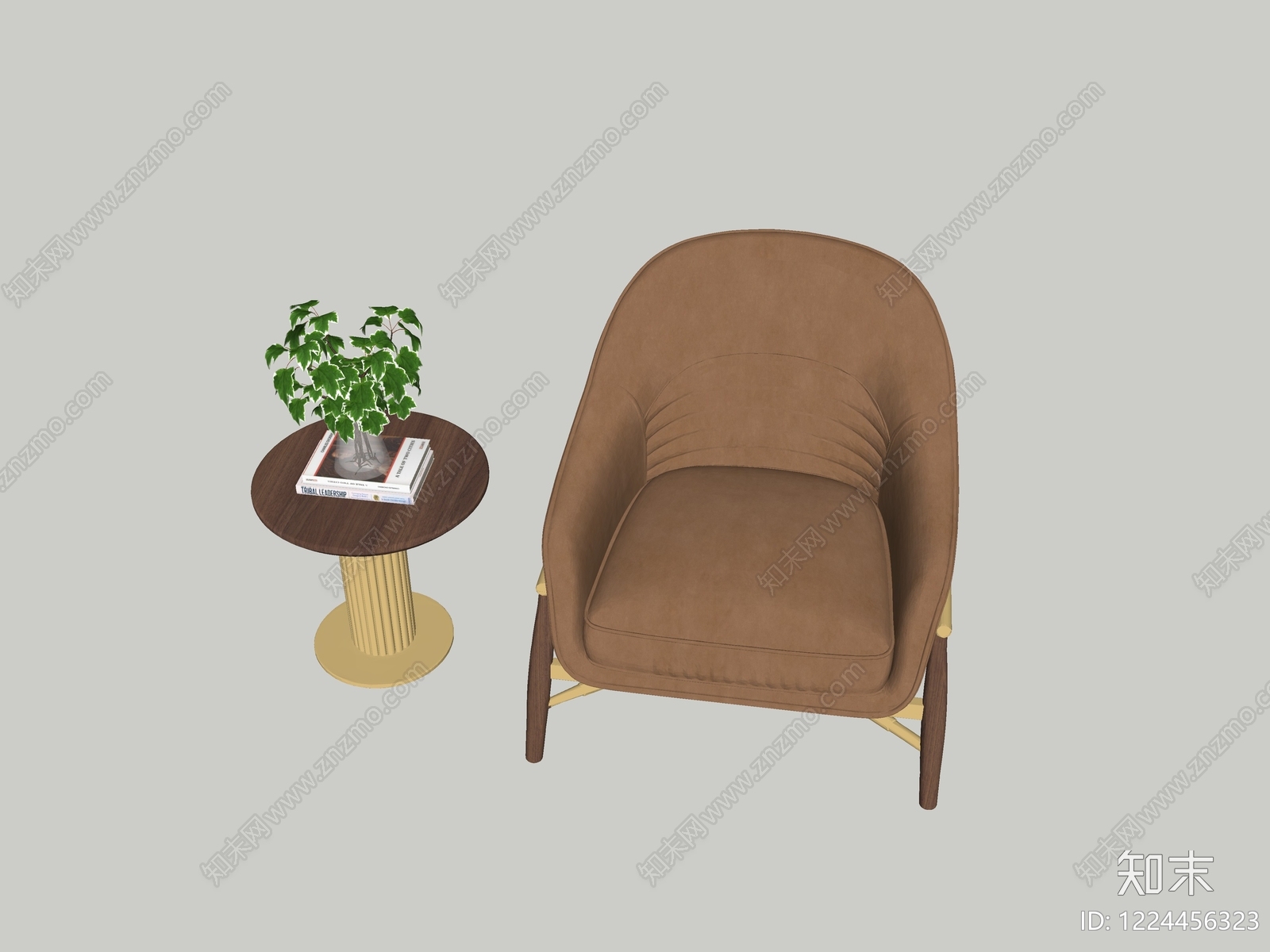 中古风休闲椅SU模型下载【ID:1224456323】