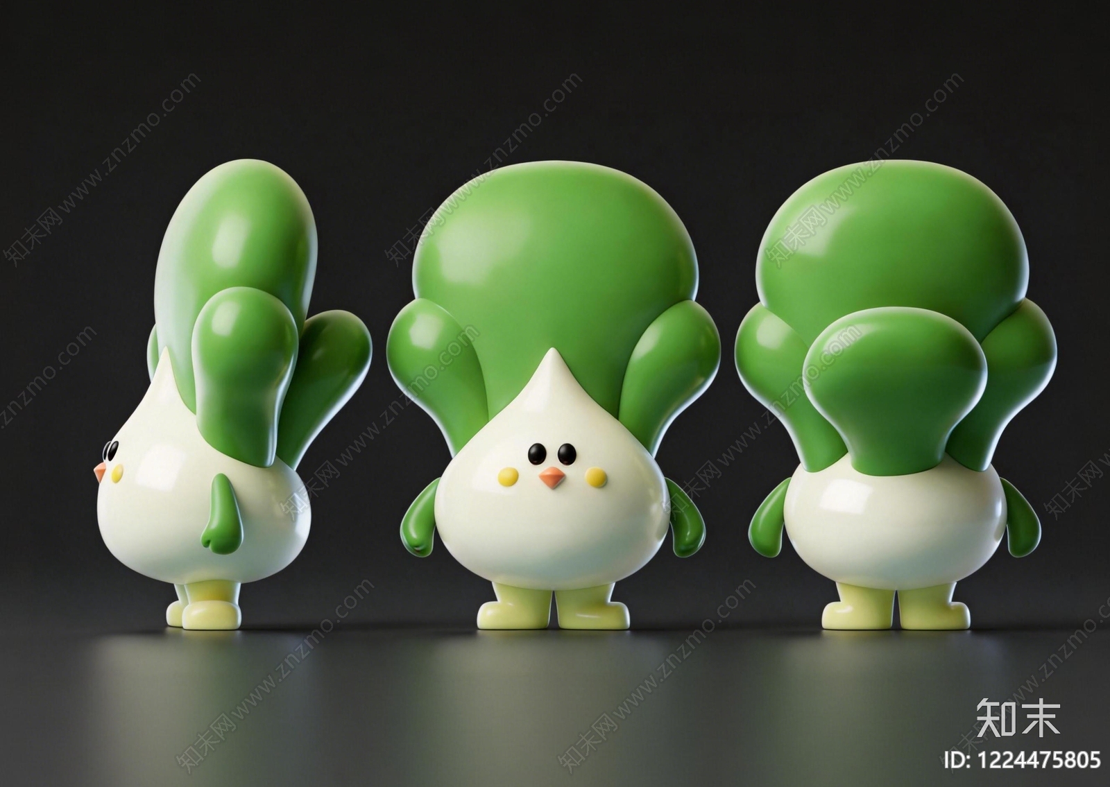 极简IP形象SU模型下载【ID:1224475805】